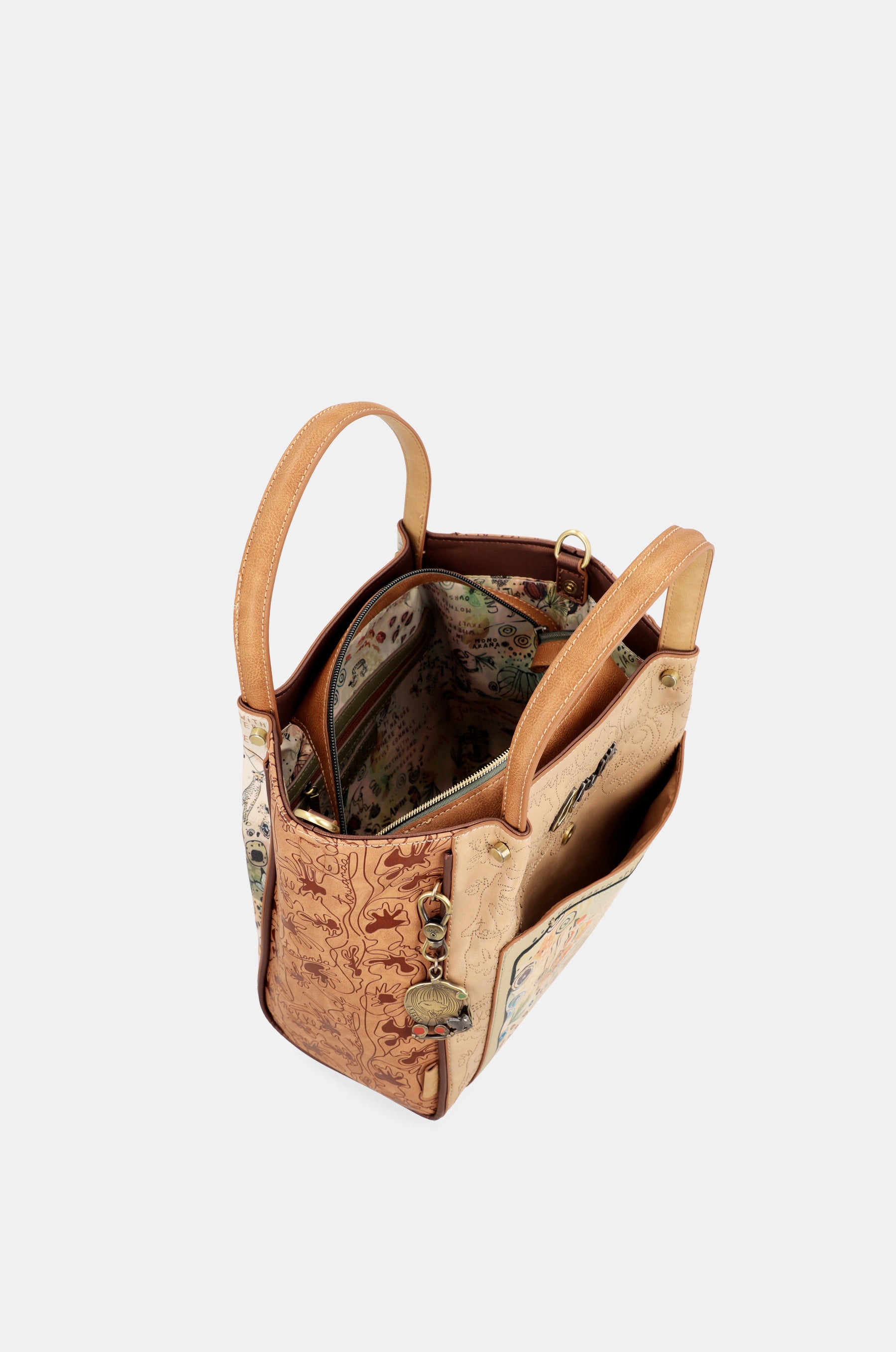 Bolso tote con bandolera Butterfly