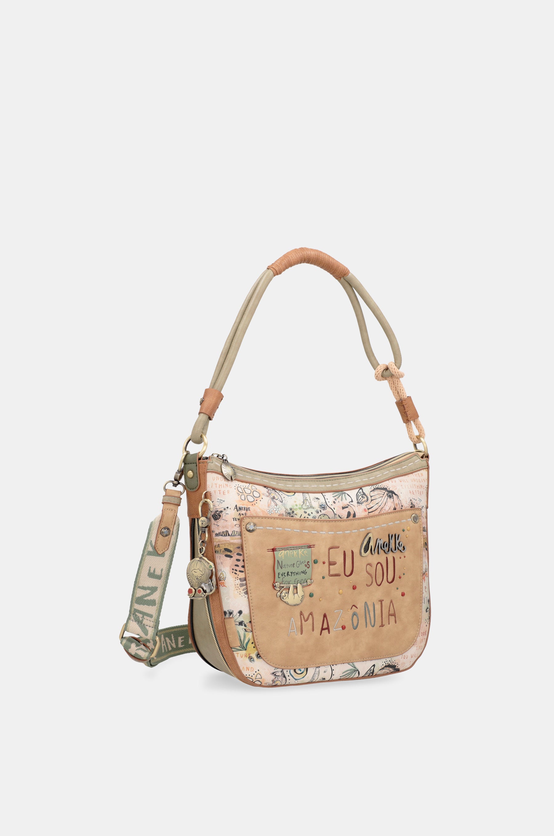 Bolso de hombro con bandolera Butterfly