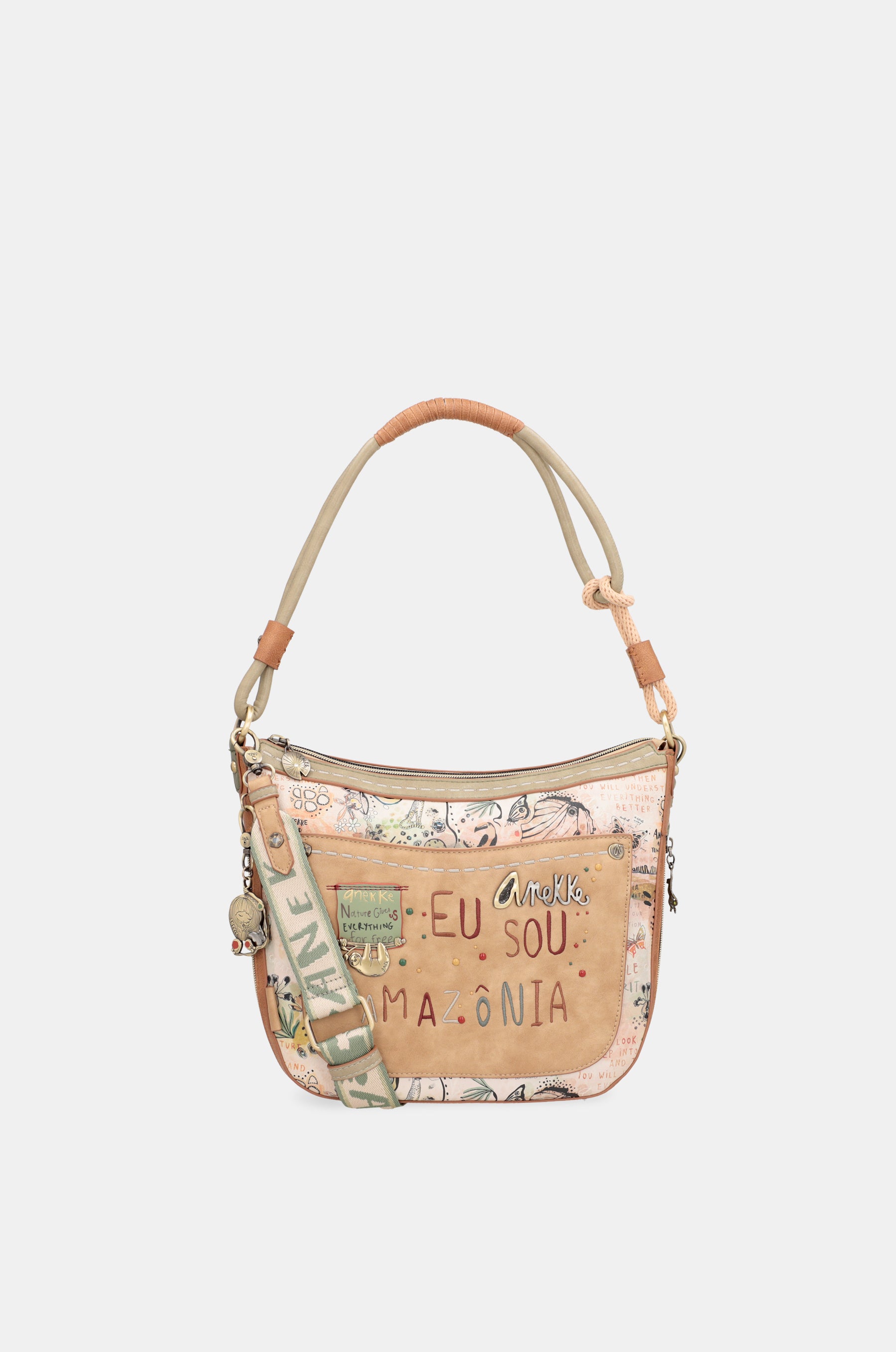 Bolso de hombro con bandolera Butterfly