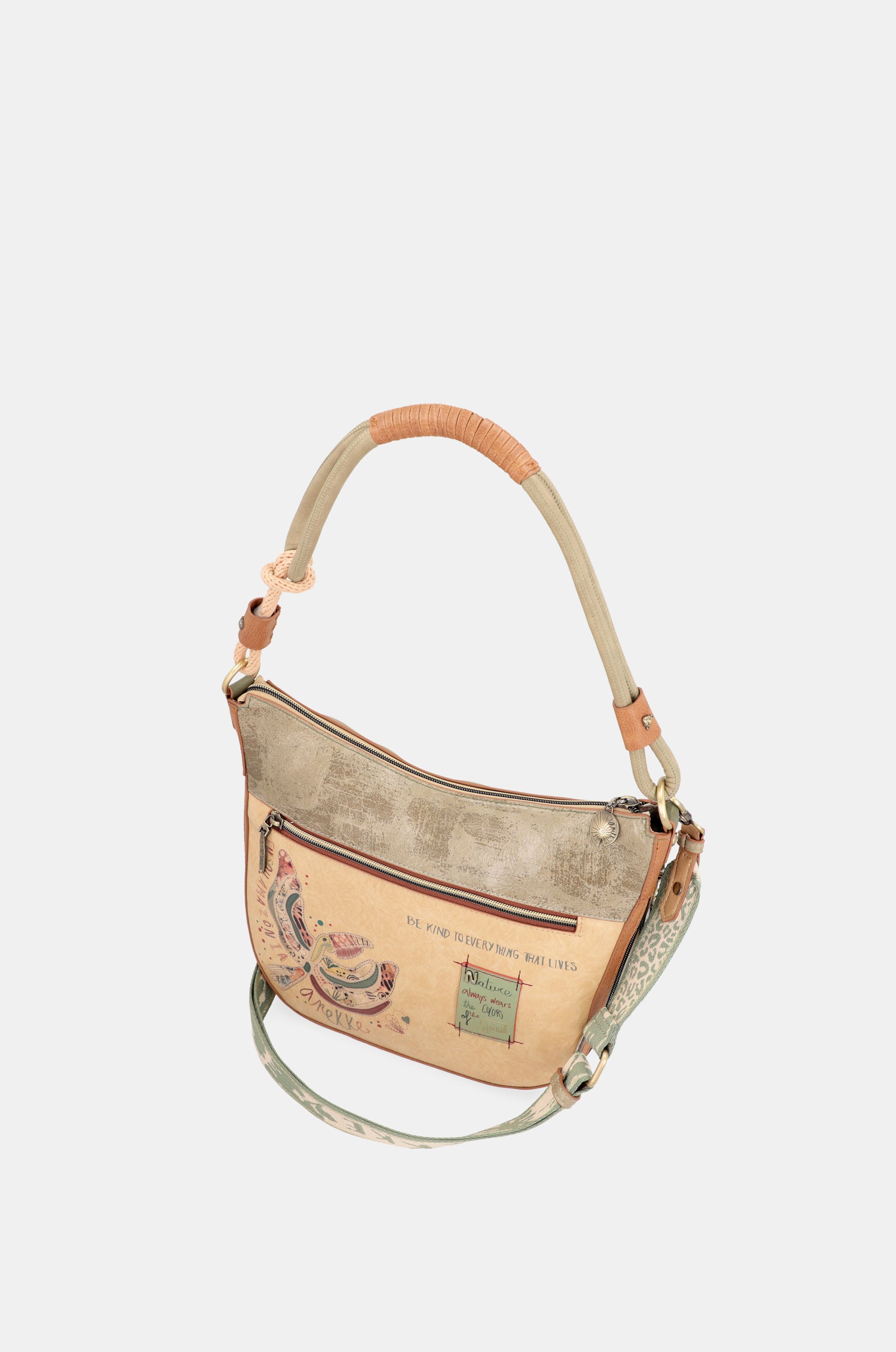 Bolso de hombro con bandolera Butterfly