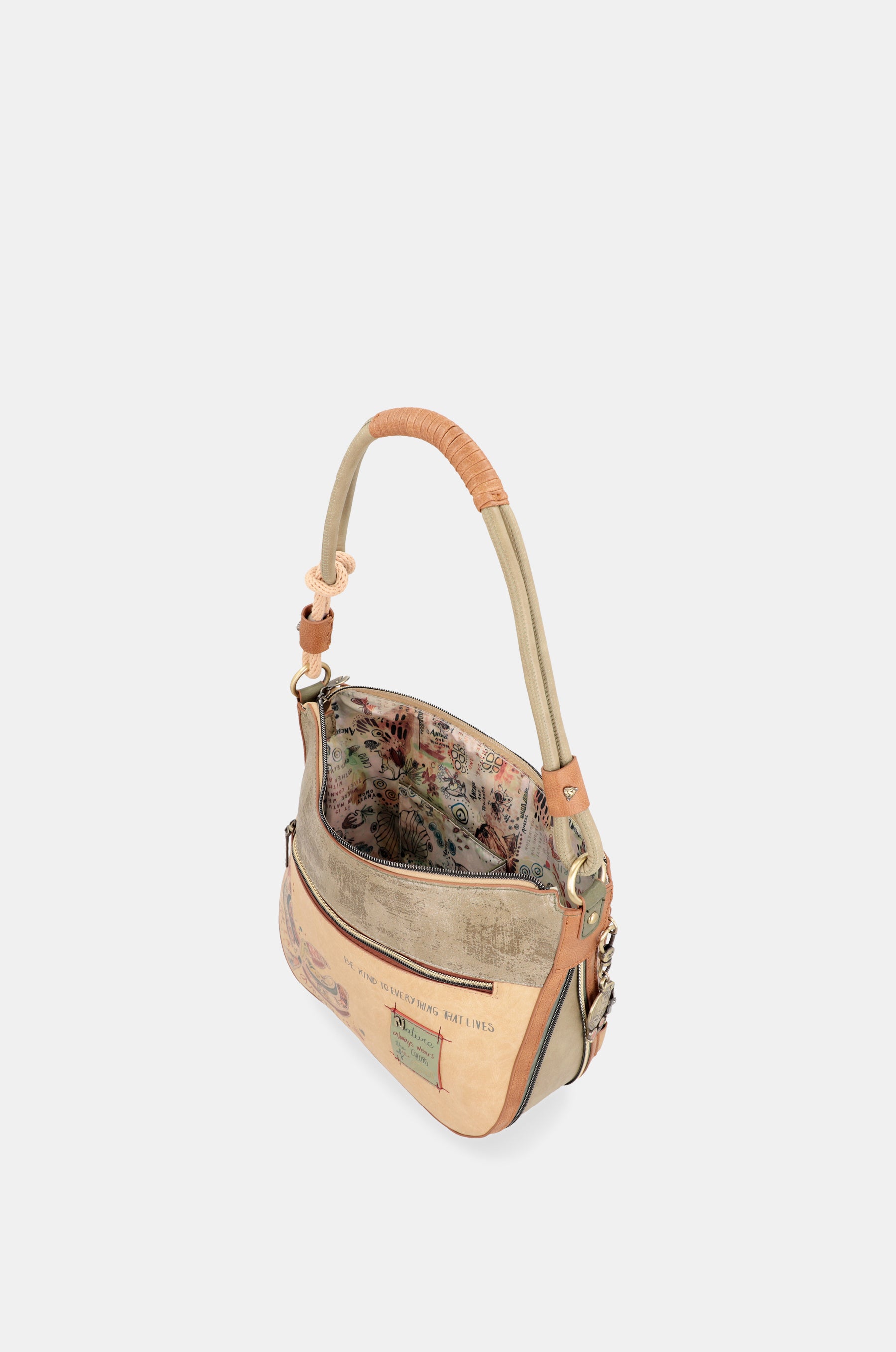 Bolso de hombro con bandolera Butterfly