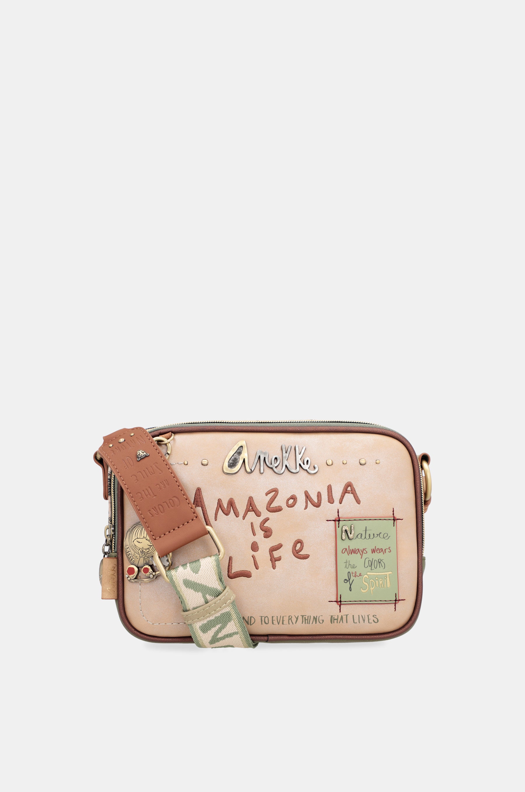 Bandolera doble compartimento Butterfly