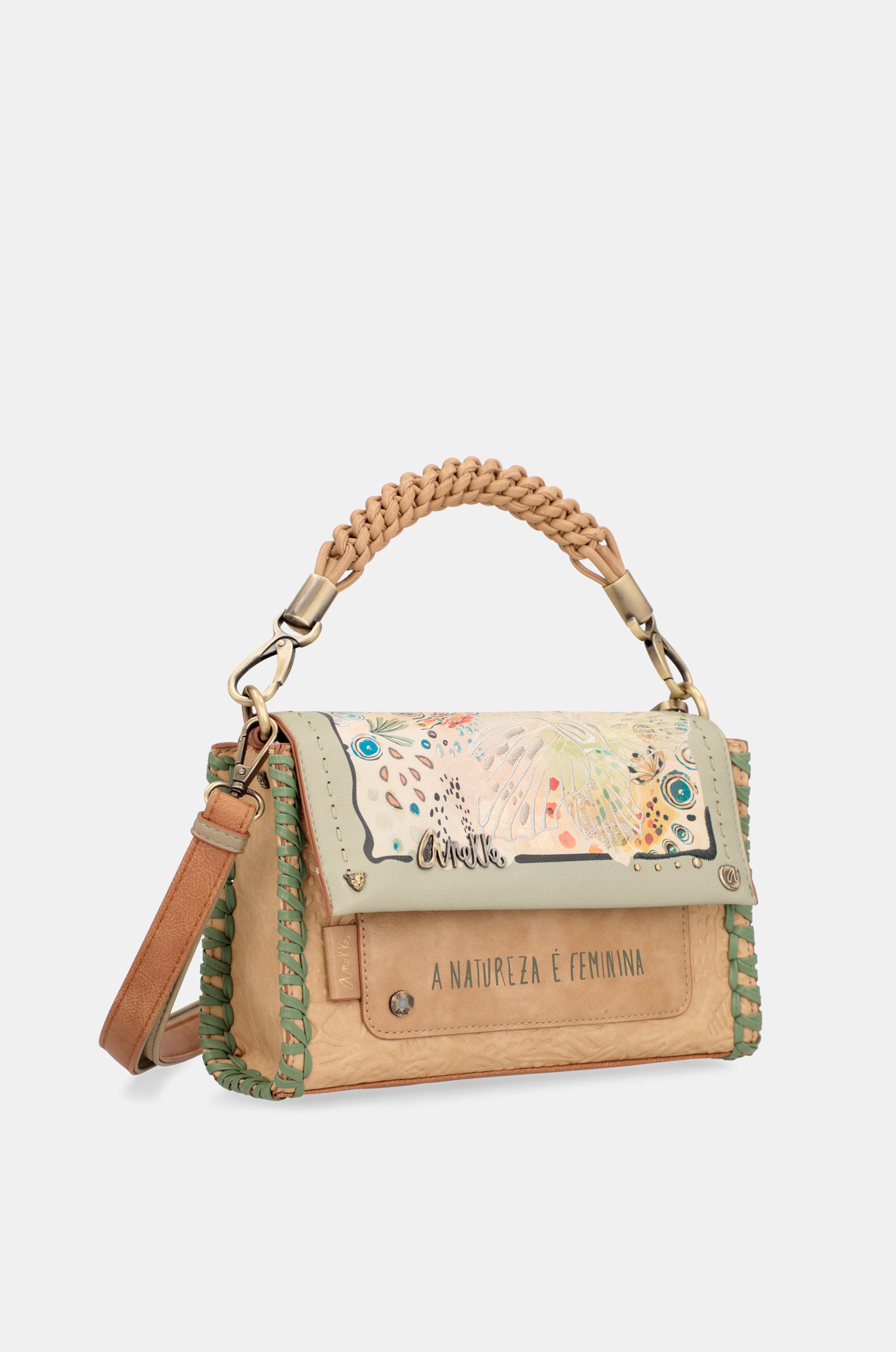 Bolso de solapa con bandolera Butterfly