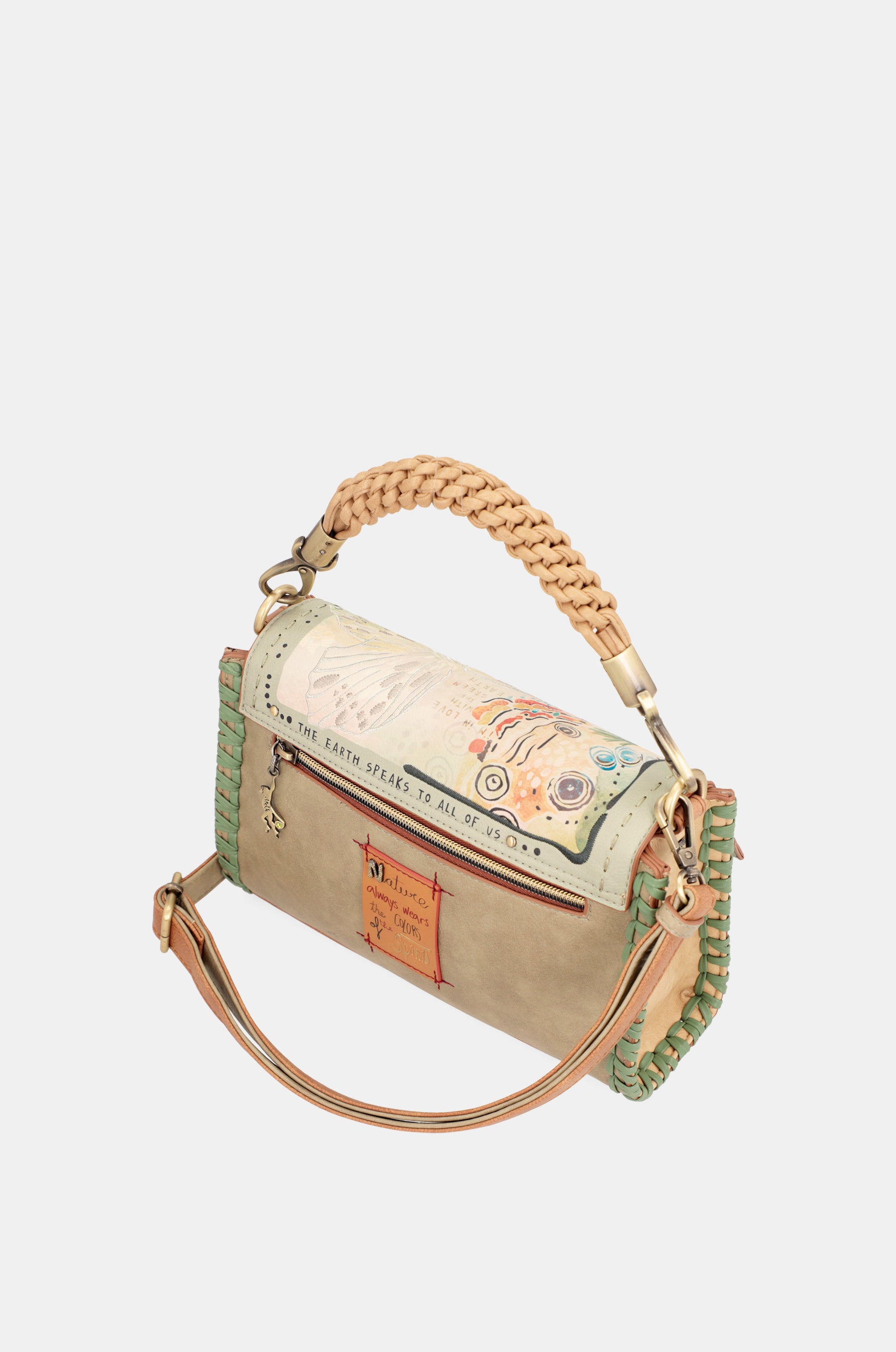 Bolso de solapa con bandolera Butterfly