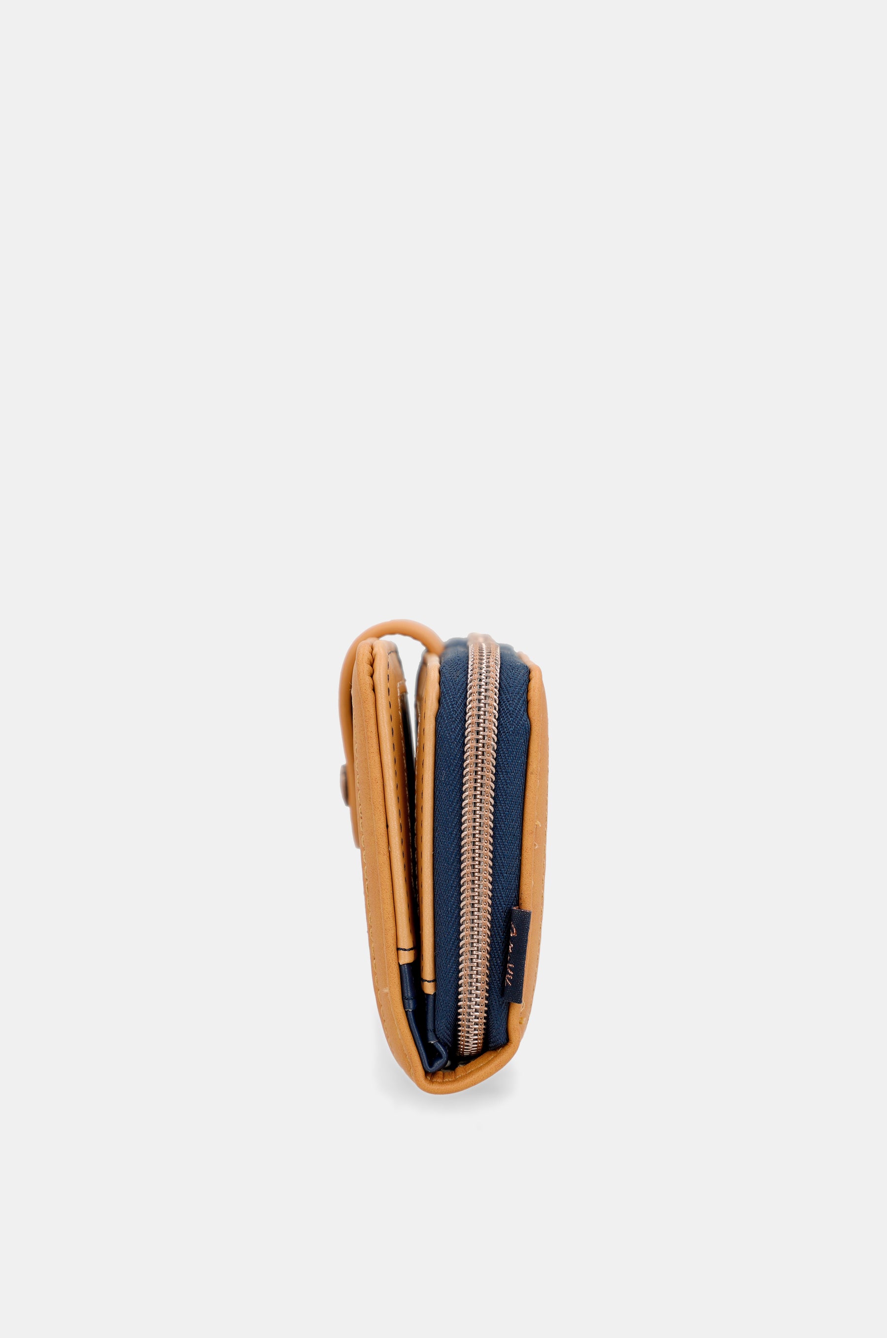 Billetero RFID grande azul marino Nature Pachamama