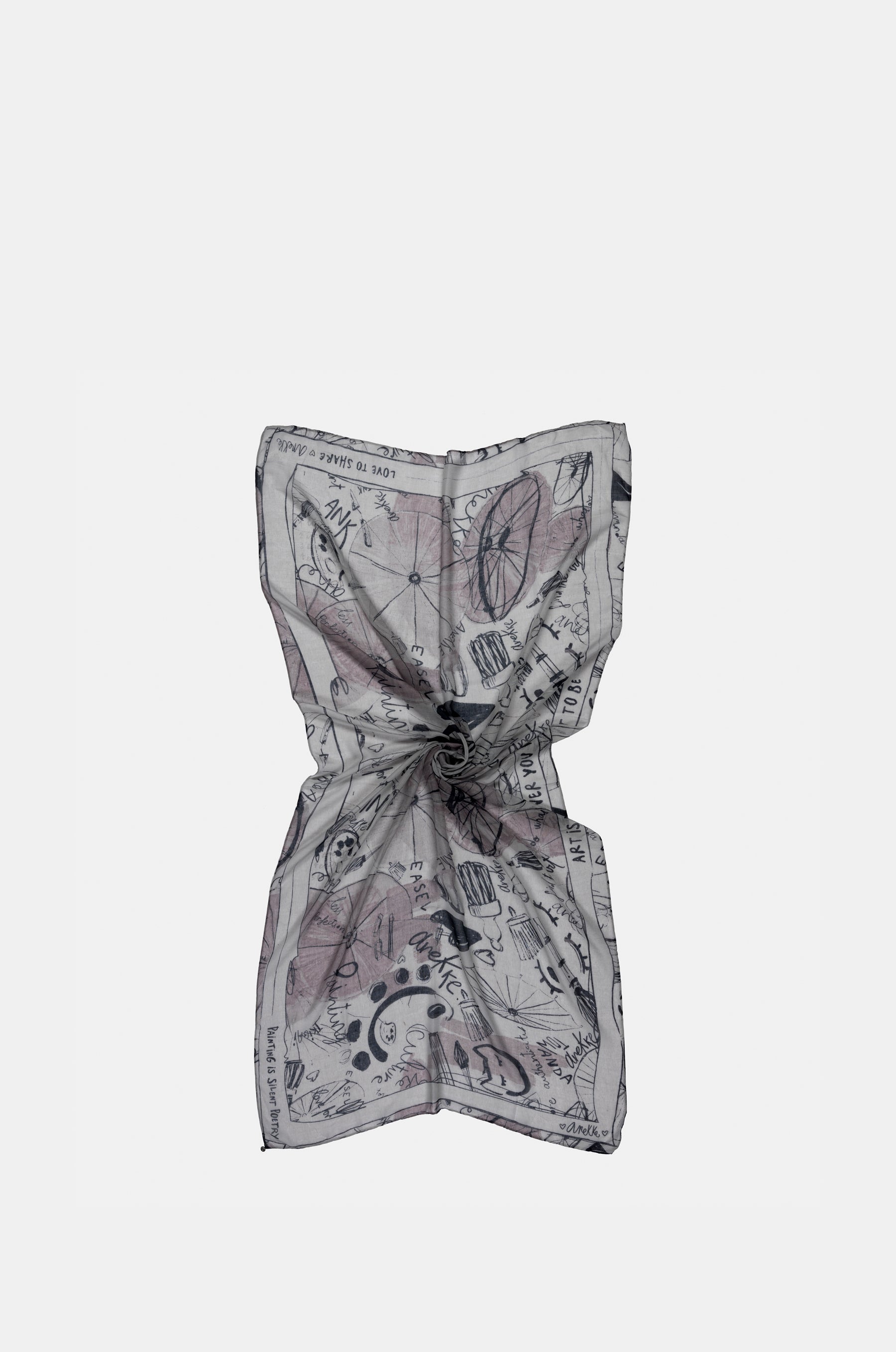 Pañuelo Padded gris