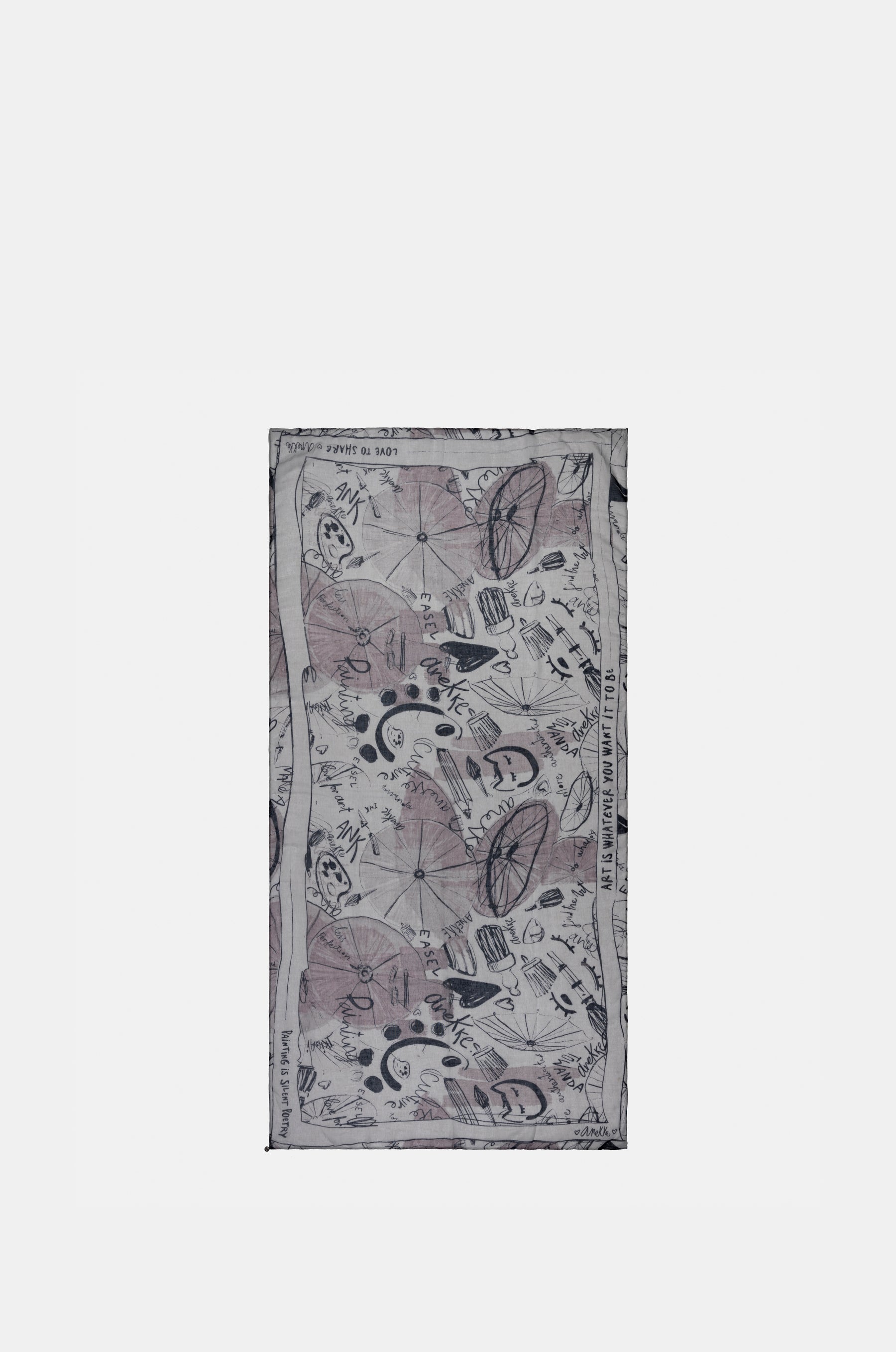 Pañuelo Padded gris