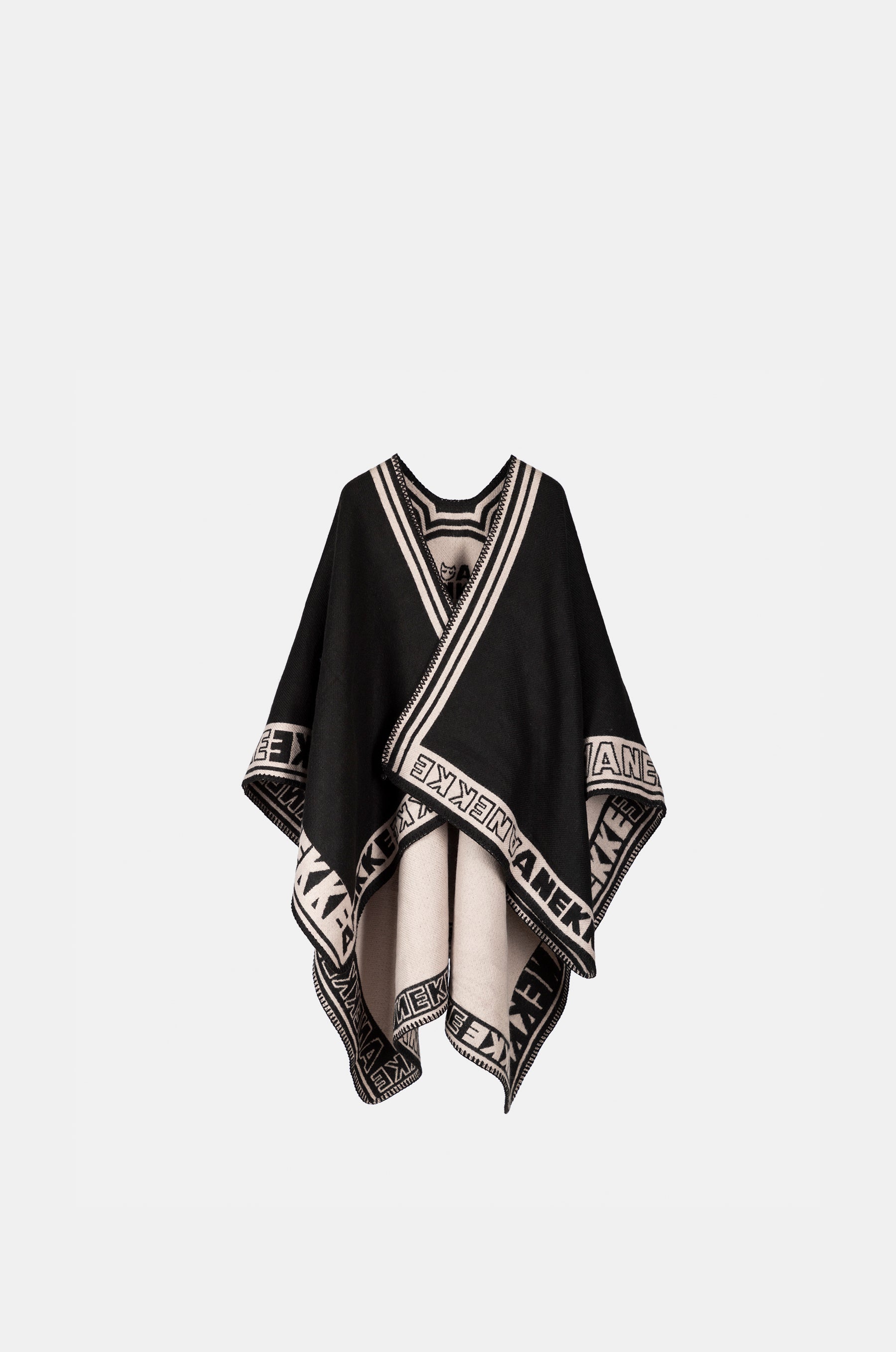 Poncho negro Shodō