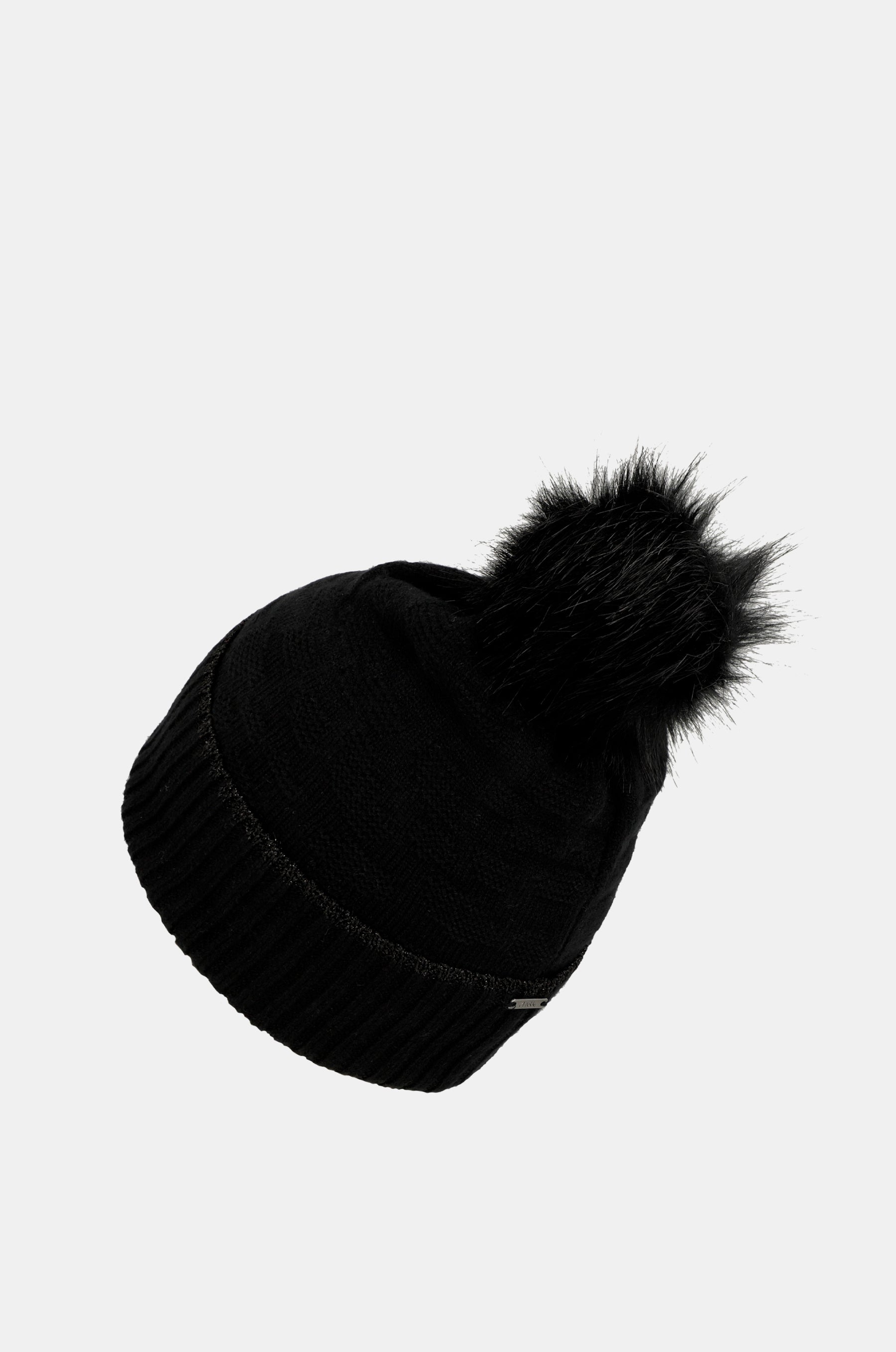 Gorro de punto negro Shodō