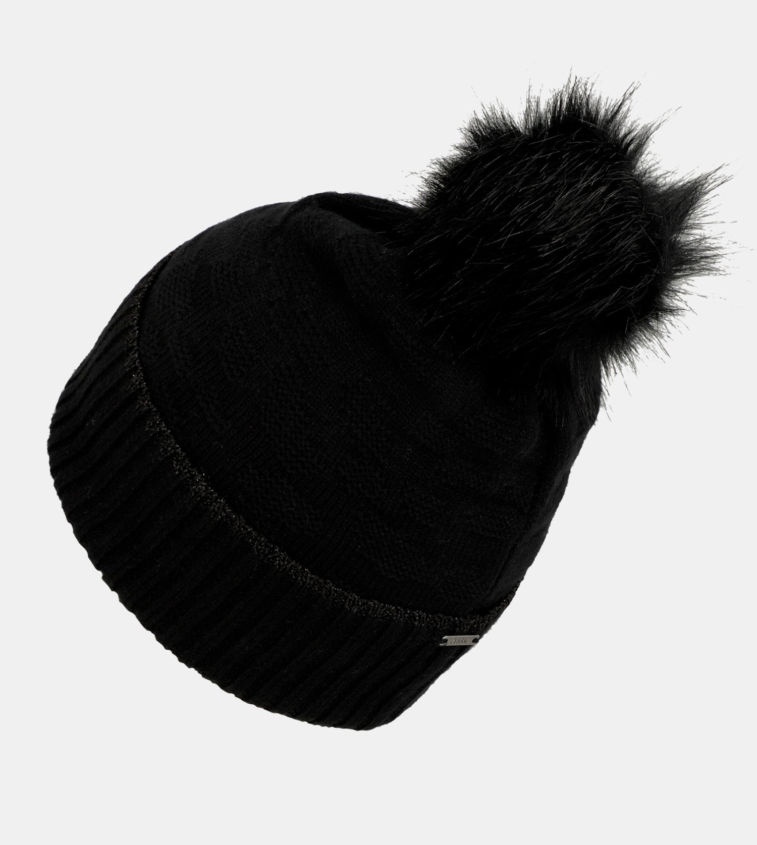 Gorro de punto negro Shodō