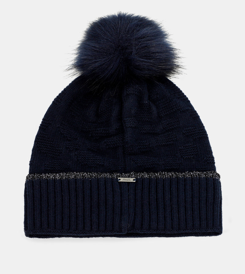 Gorro punto azul marino Shodō