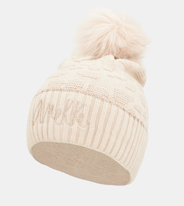 Gorro lana beige Shodō