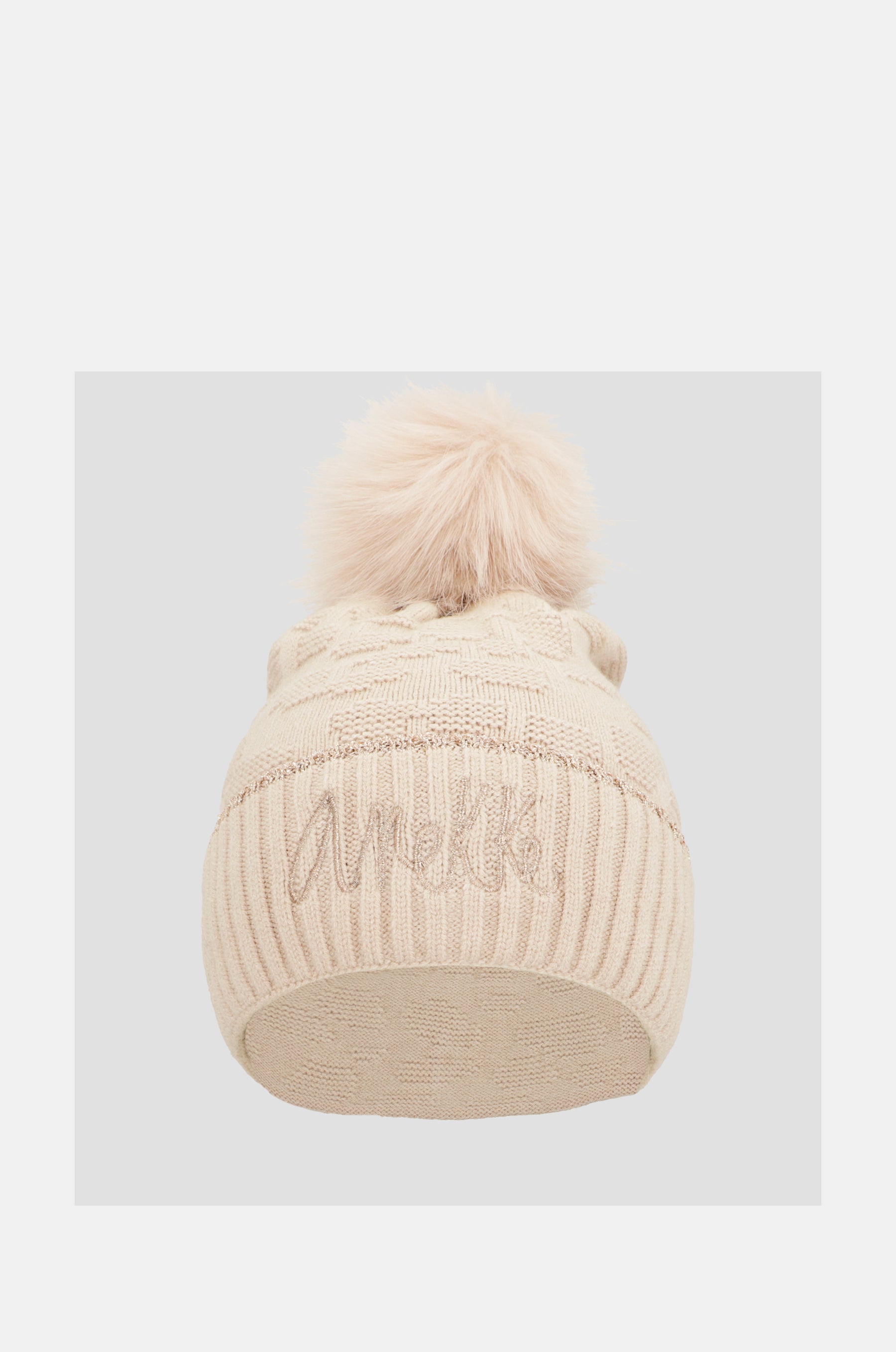 Gorro punto beige Shodō