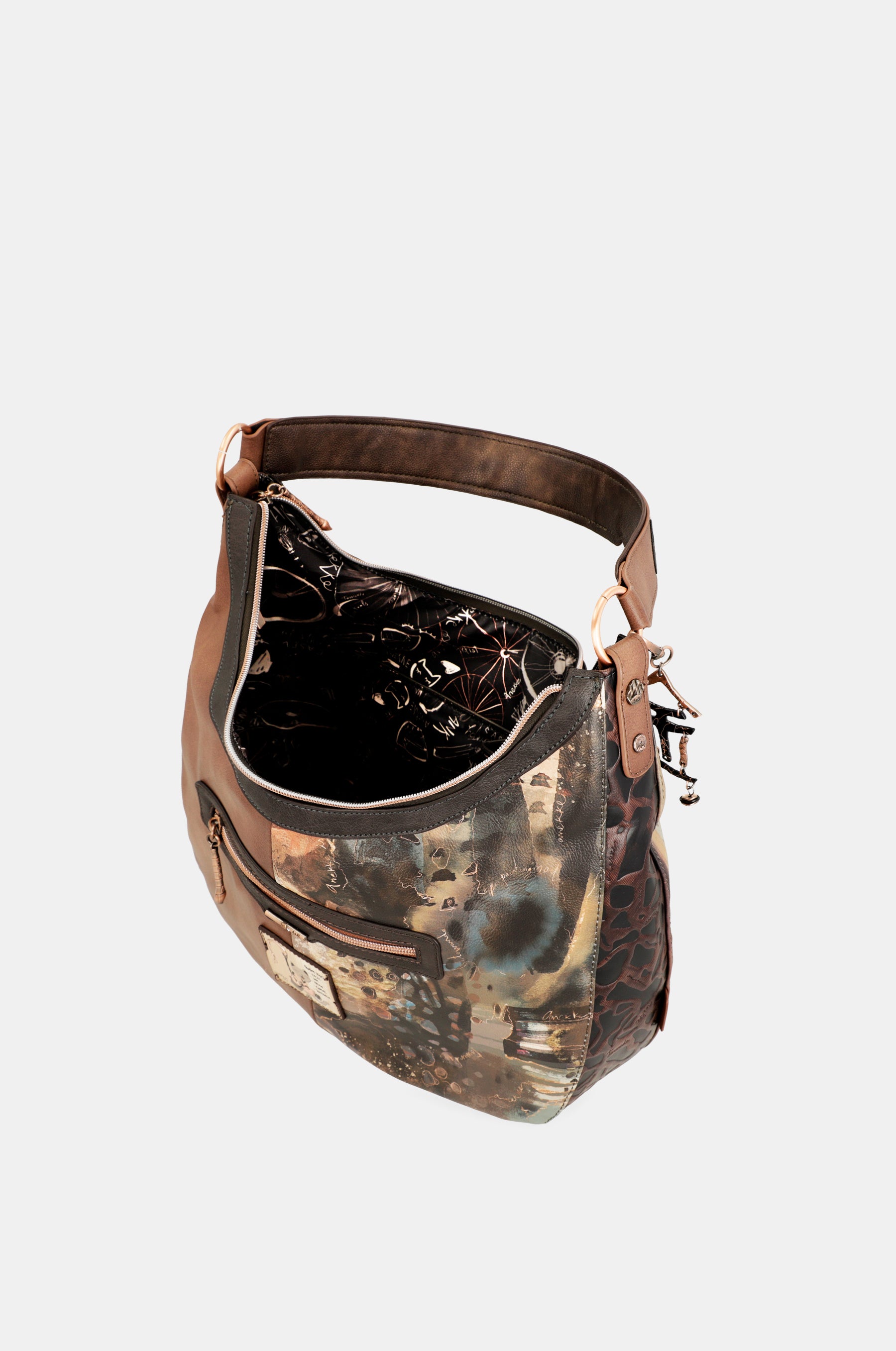 Bolso ovalado de hombro Shōen