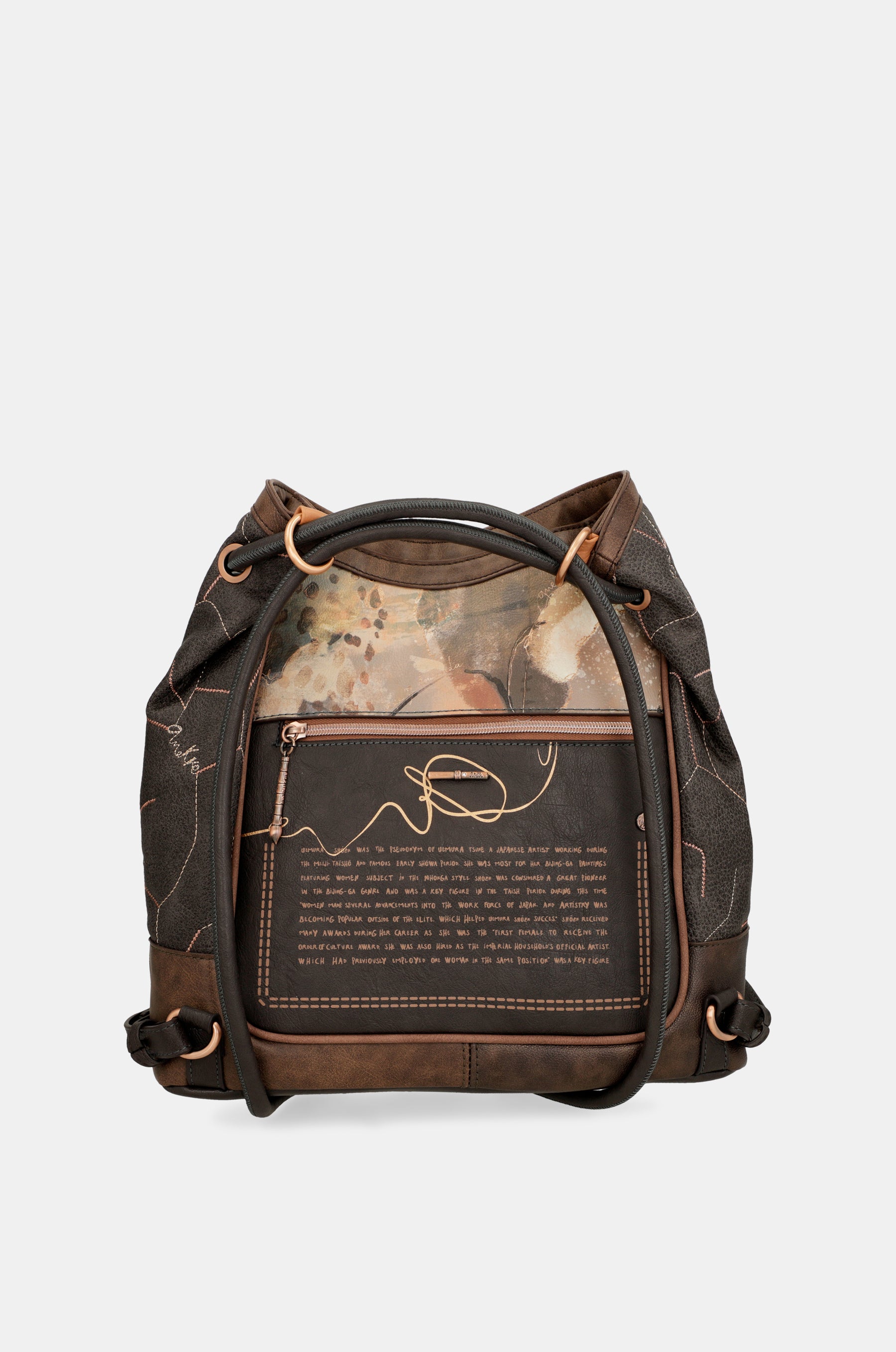 Bolso de hombro convertible en mochila Shōen