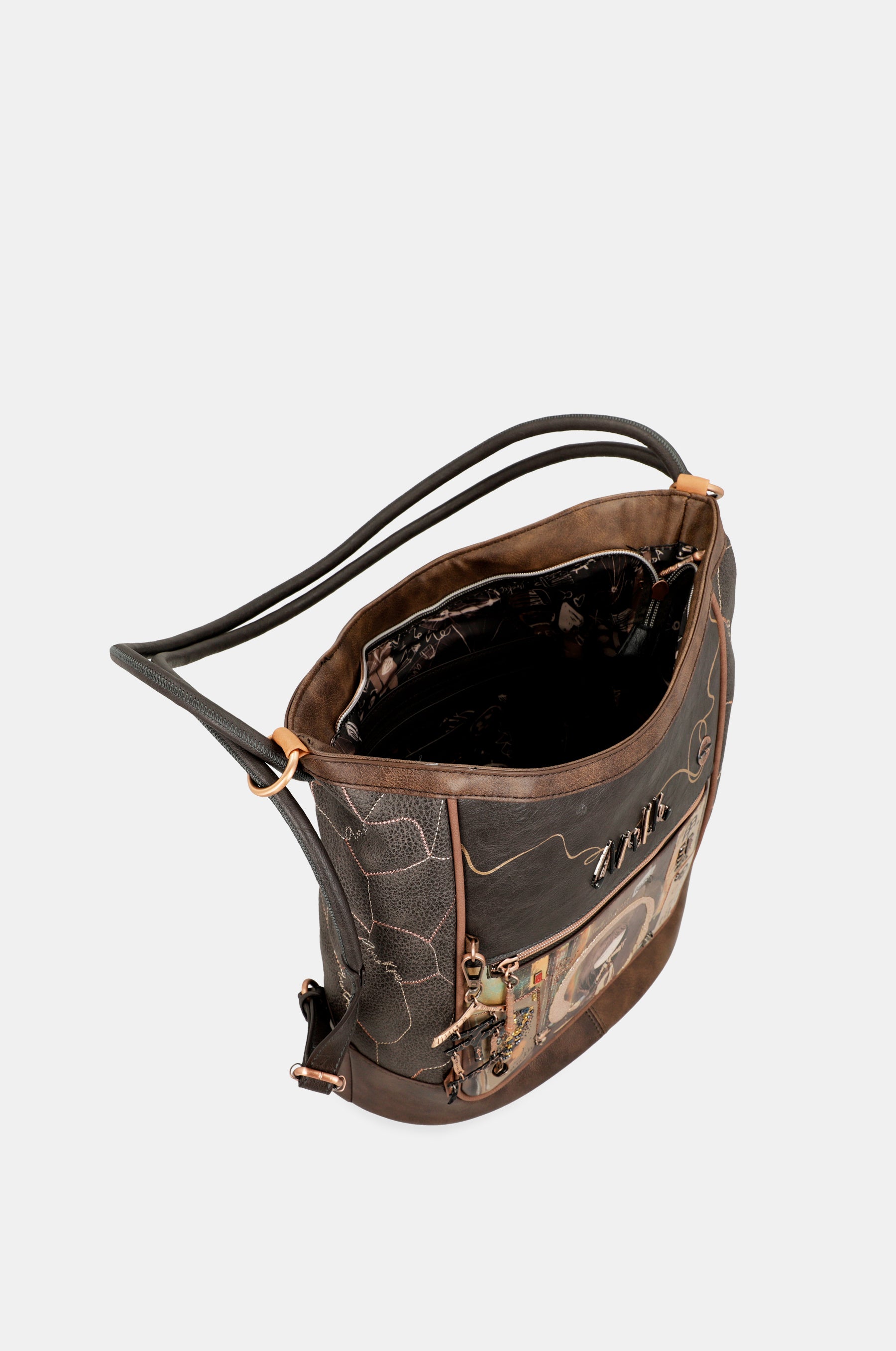 Bolso de hombro convertible en mochila Shōen