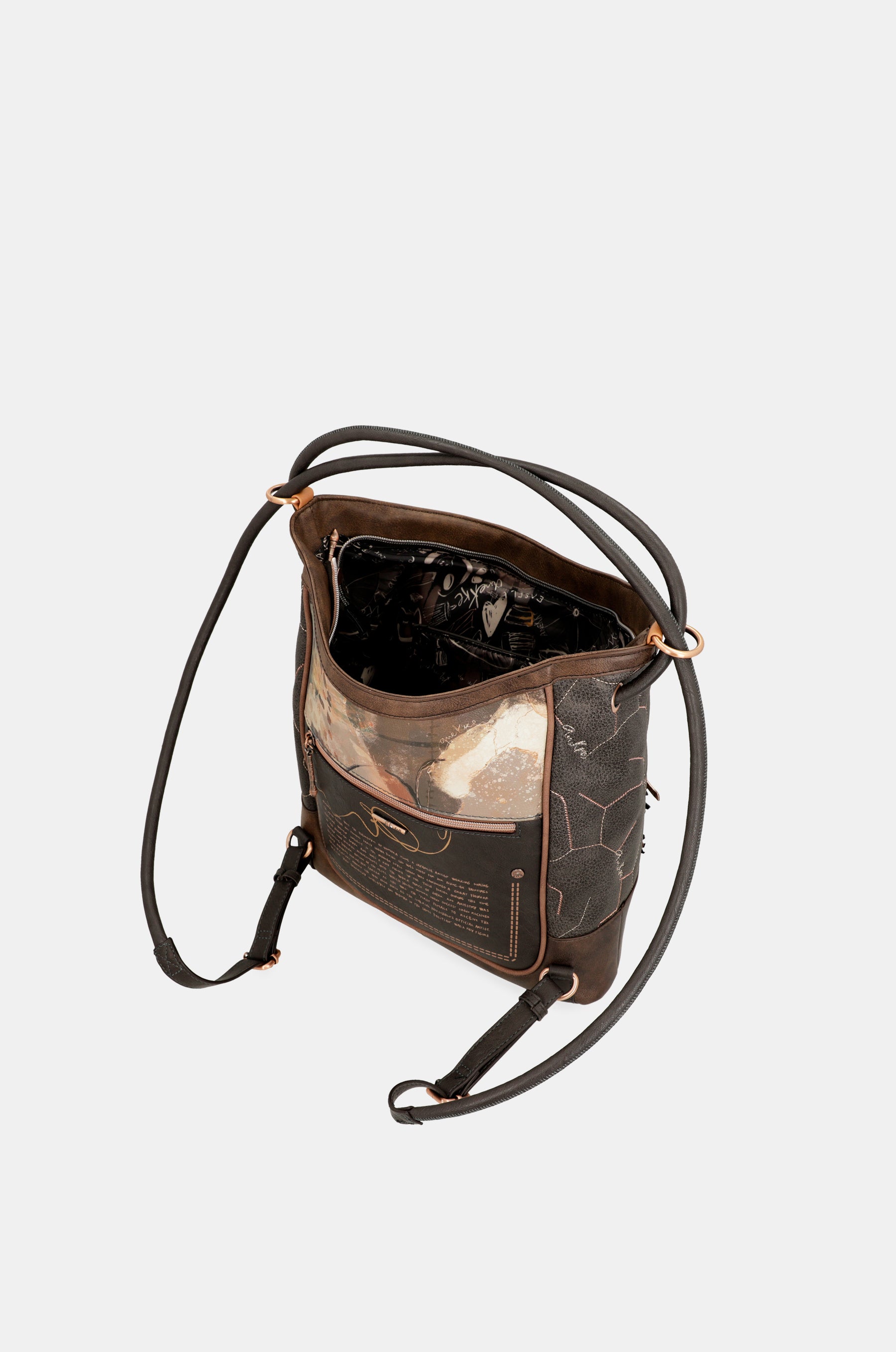 Bolso de hombro convertible en mochila Shōen
