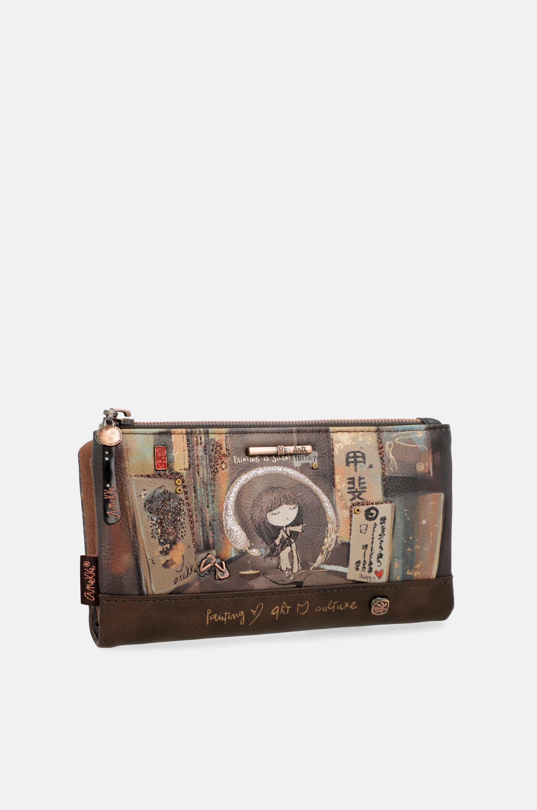 Billetero grande flexible RFID Shōen