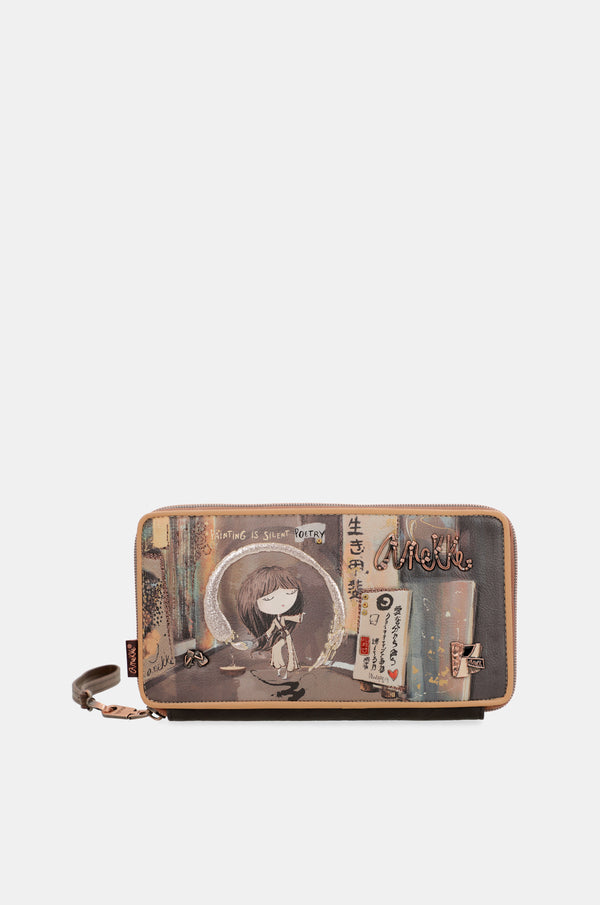Cartera para pasaporte RFID Shōen