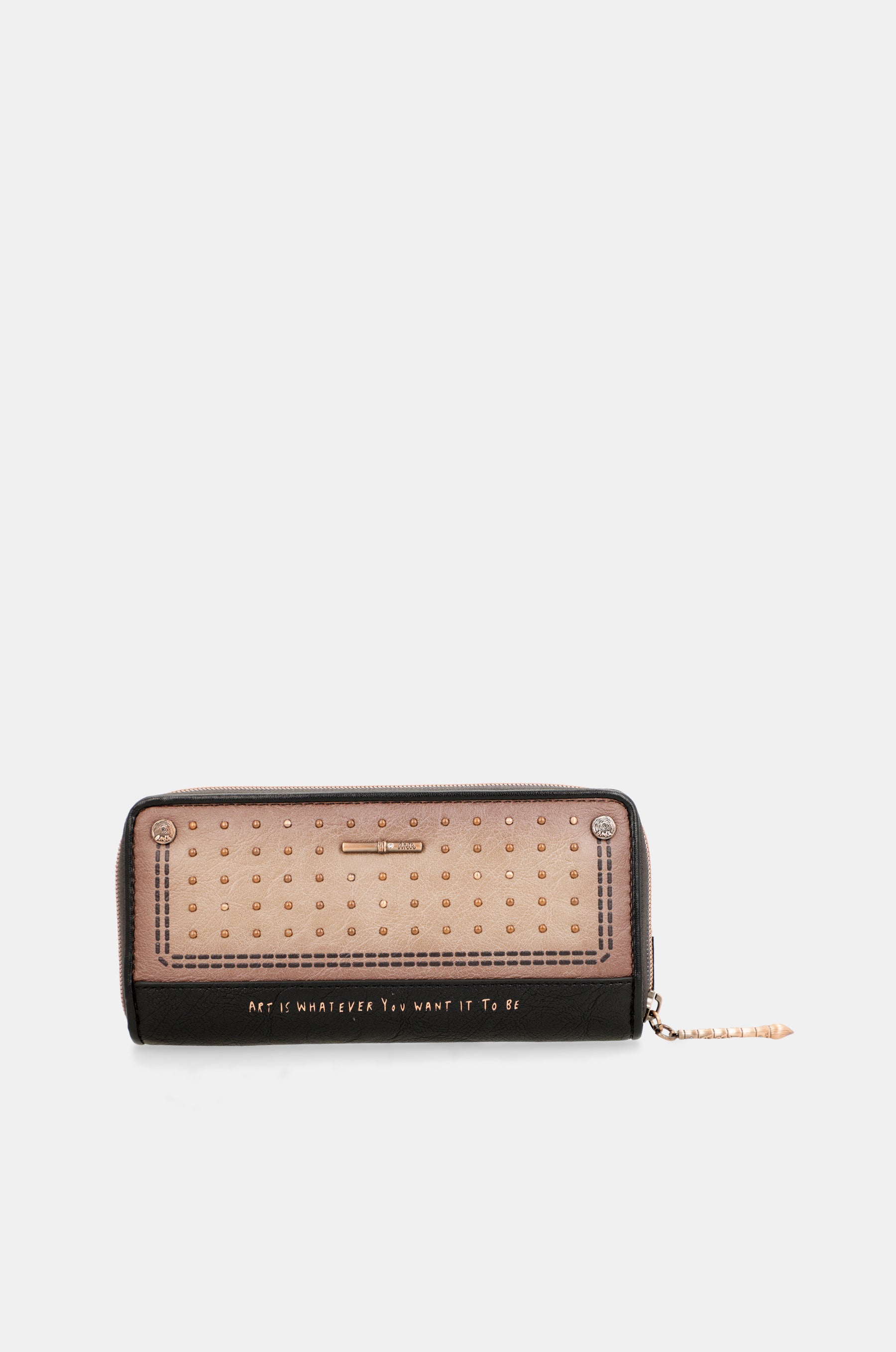 Billetero grande negro RFID Shōen