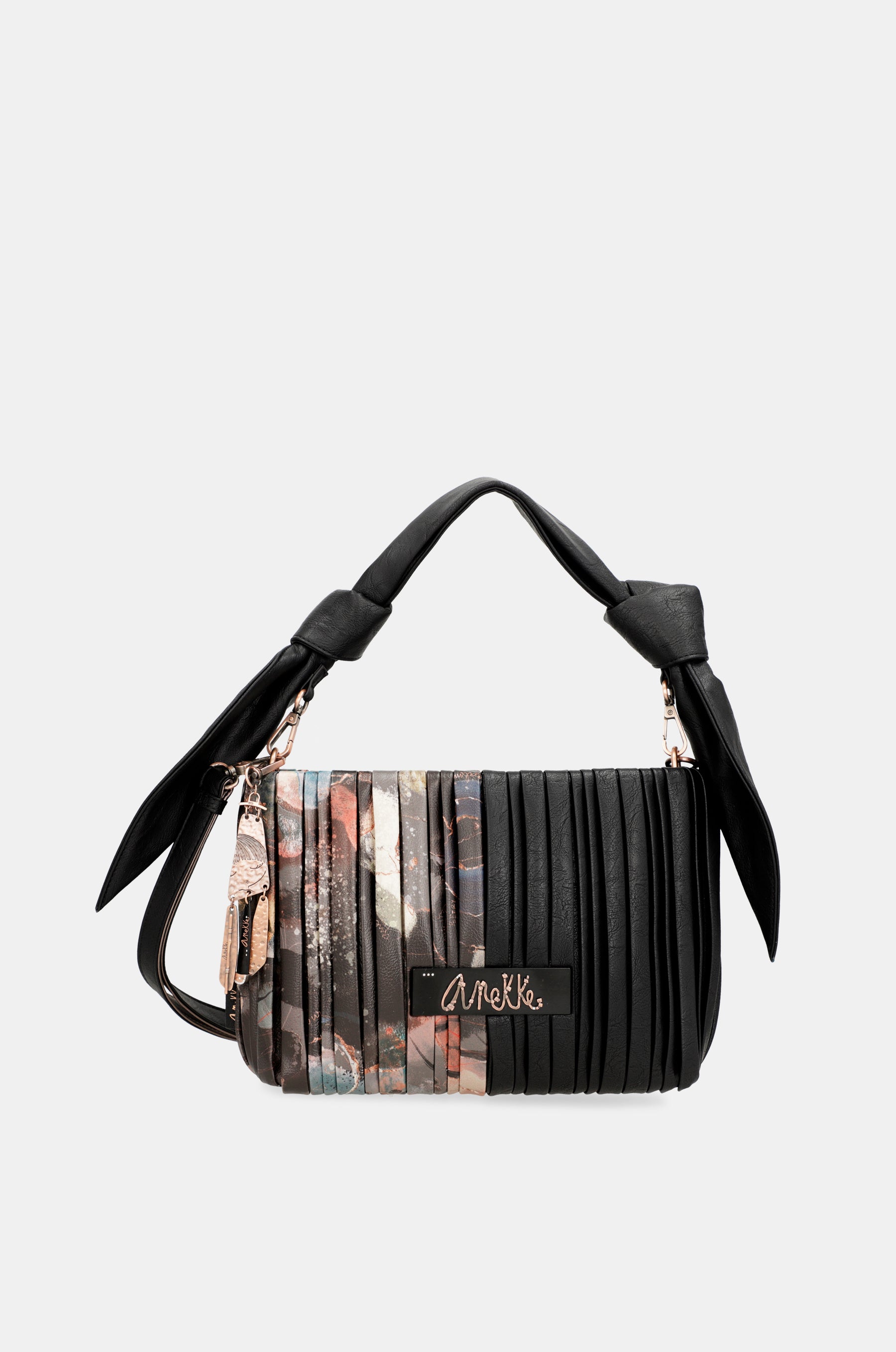 Bolso de hombro plisado Shōen Palette