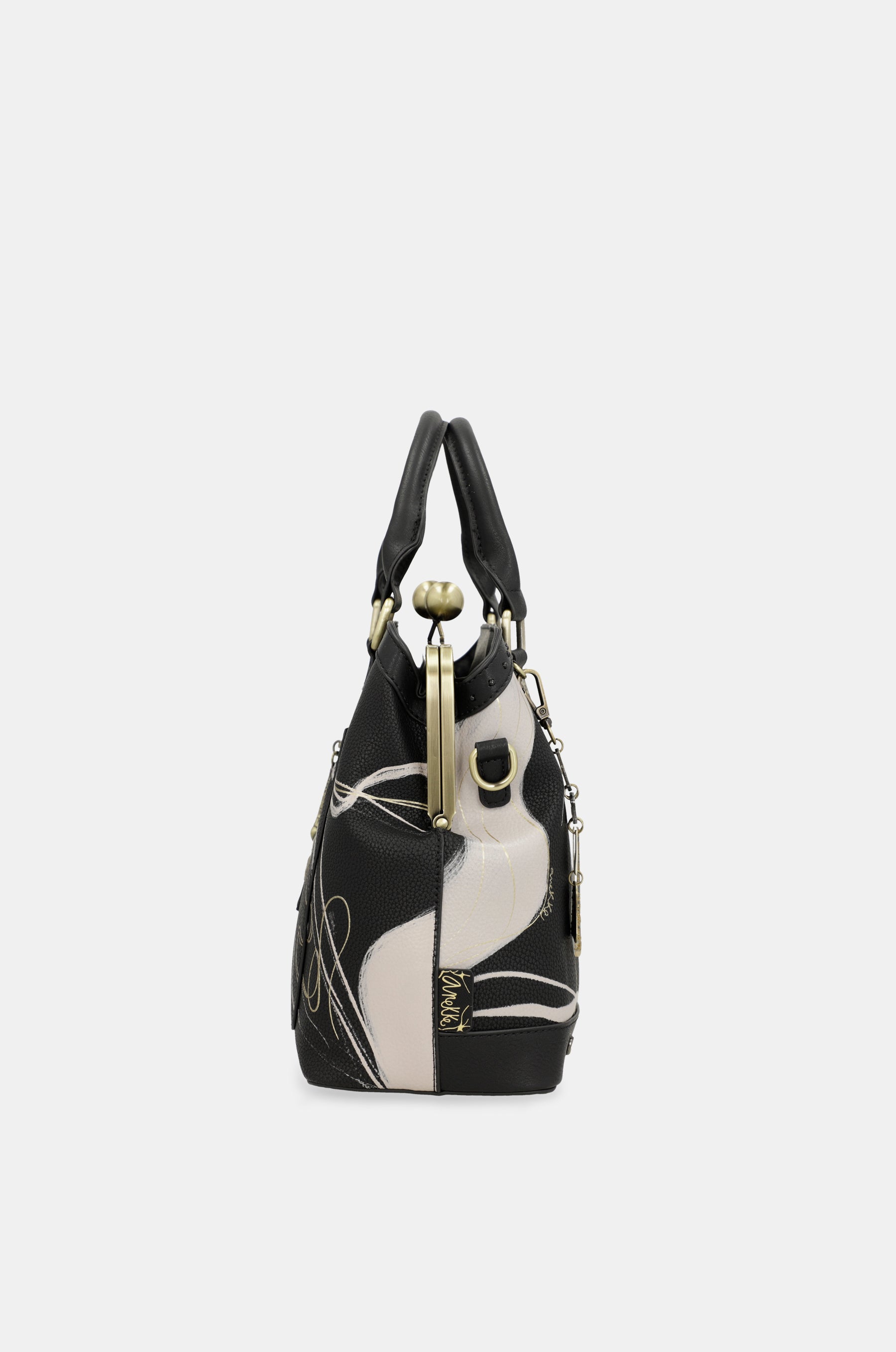 Bolso de boquilla negro Nature Shodō