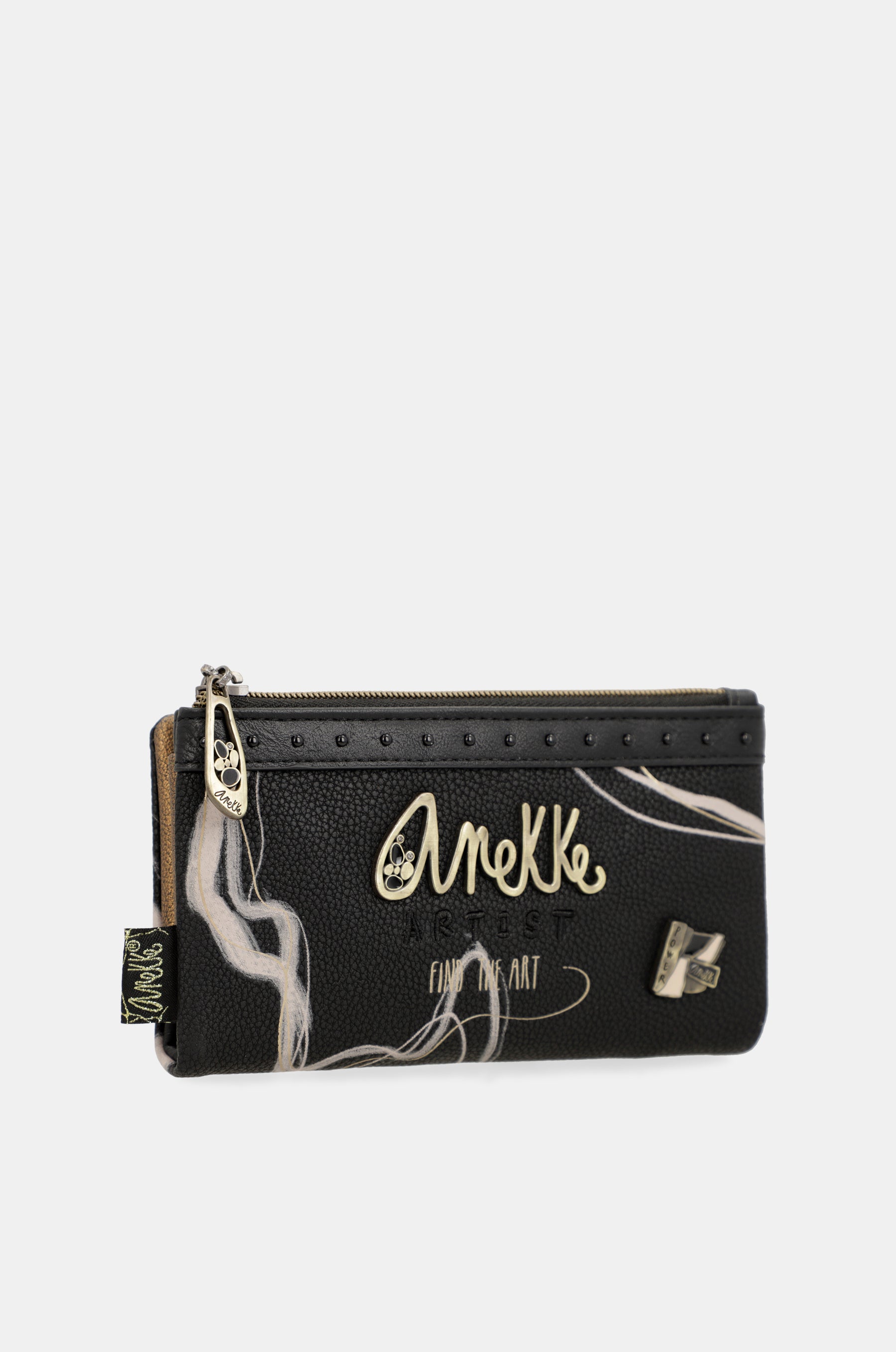 Billetero flexible negro RFID Nature Shodō