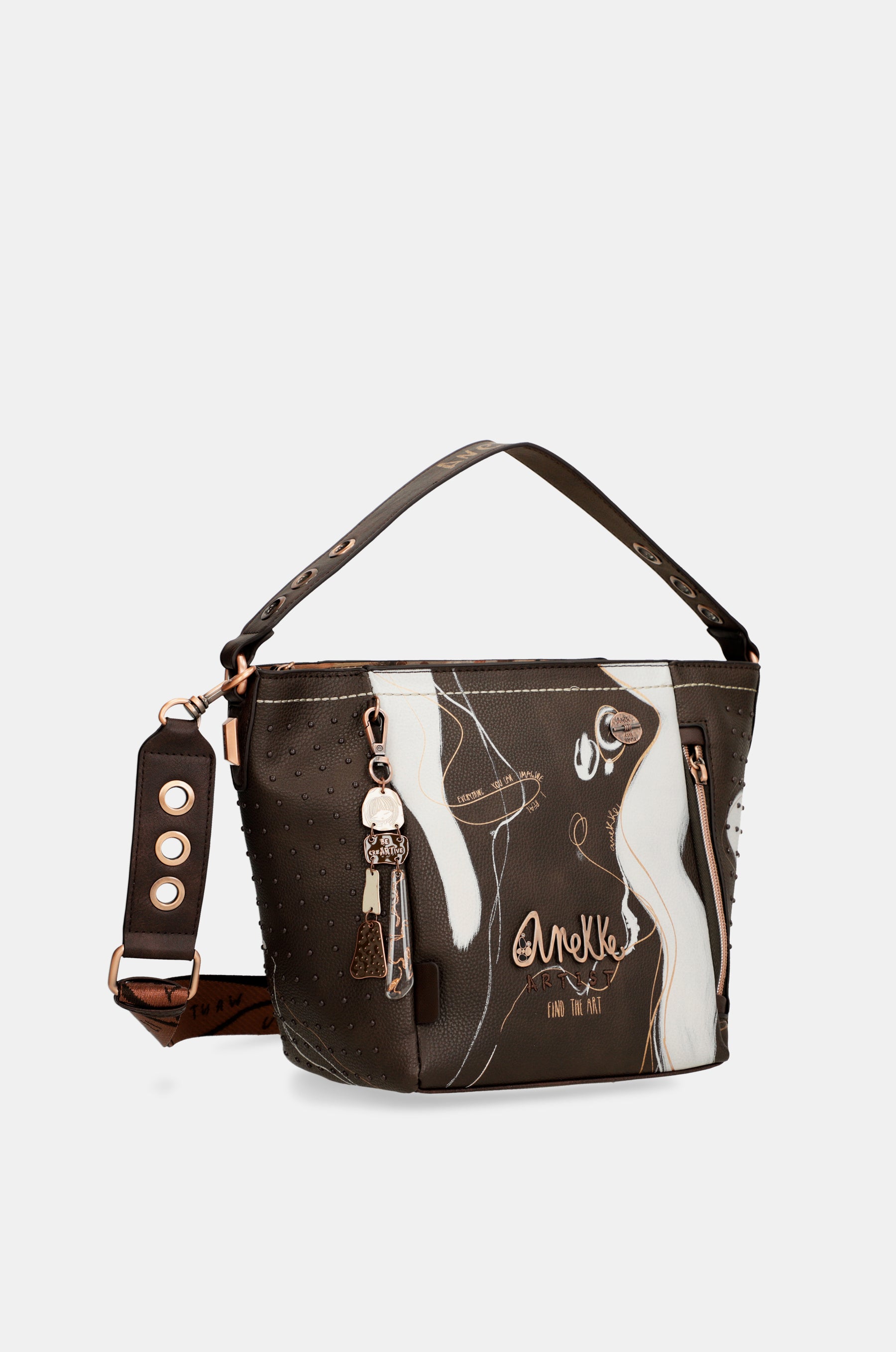 Bolso mediano marrón Nature Shodō