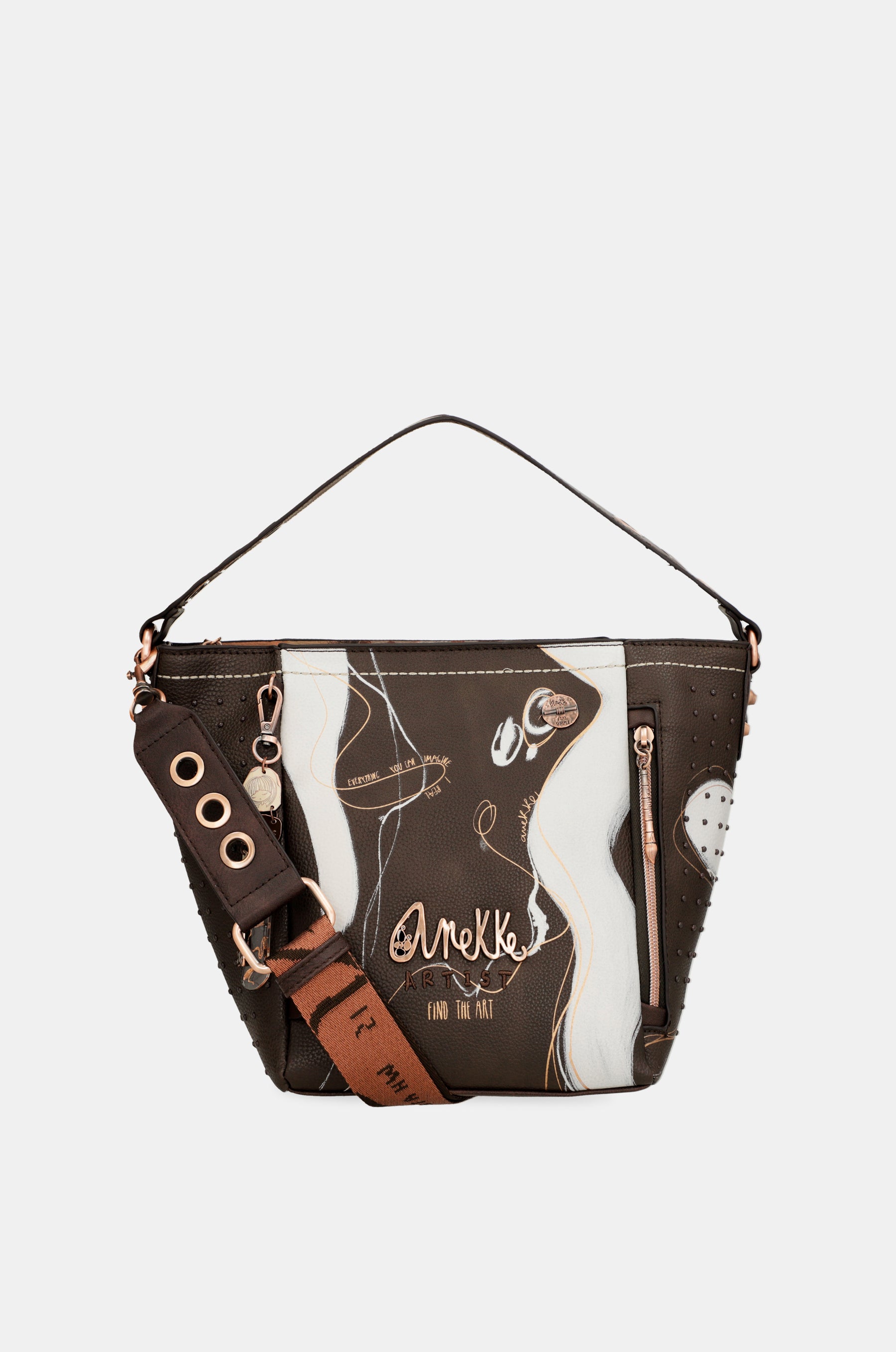 Bolso mediano marrón Nature Shodō