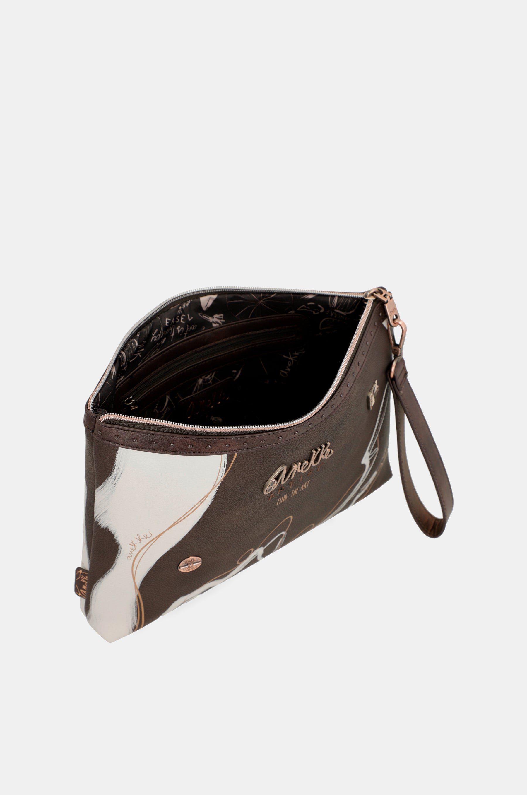 Bolso de mano marrón Nature Shodō