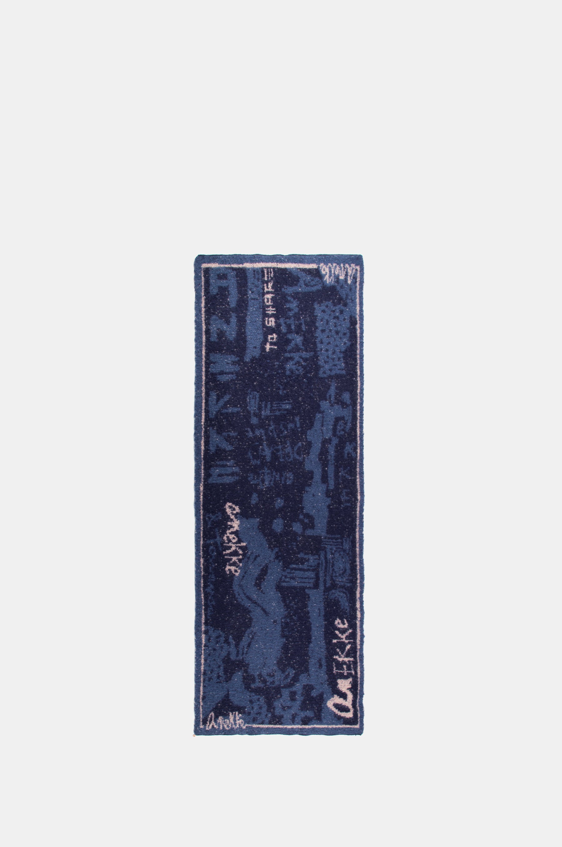 Bufanda azul marino Contemporary