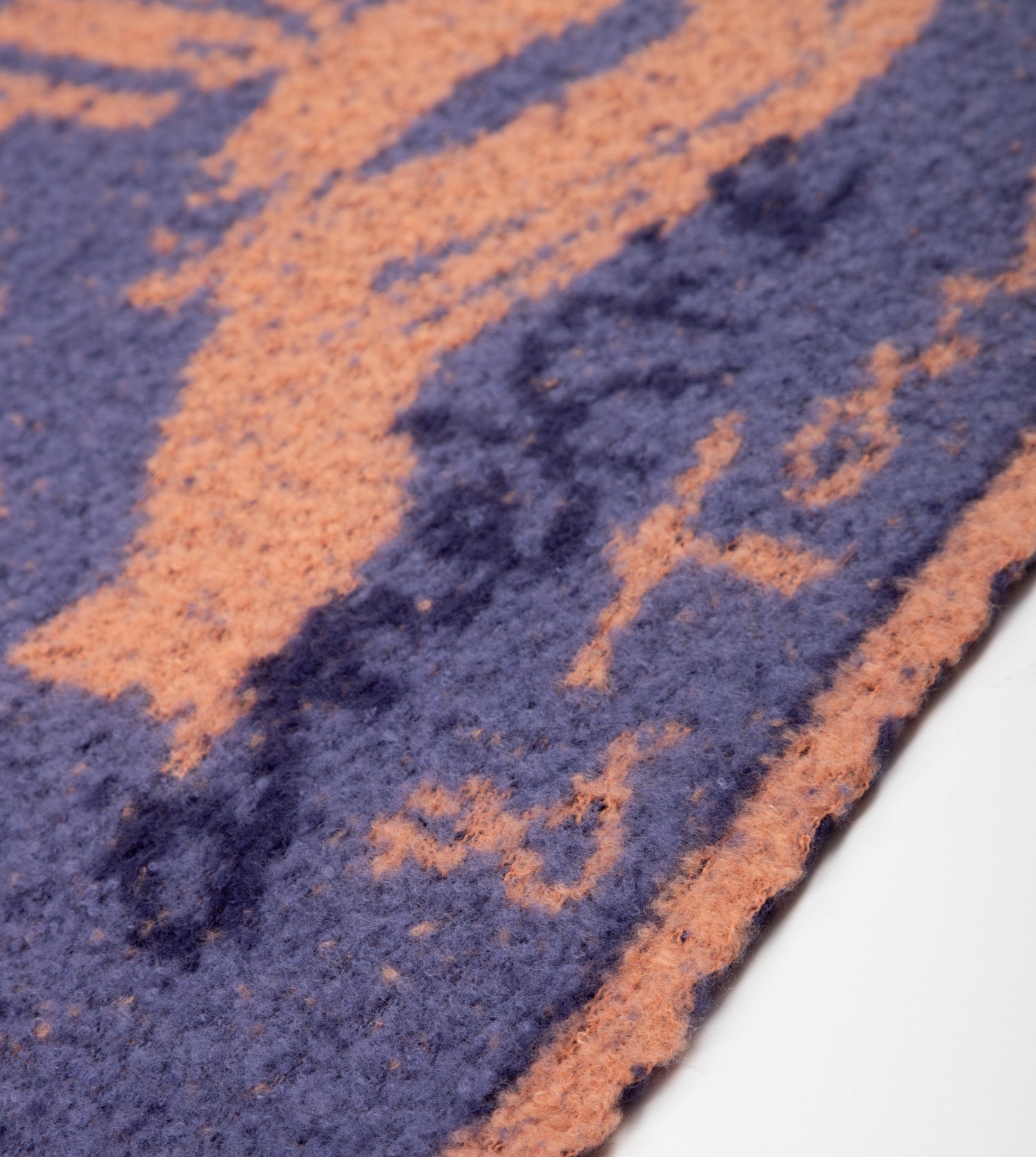 Bufanda azul y teja Contemporary