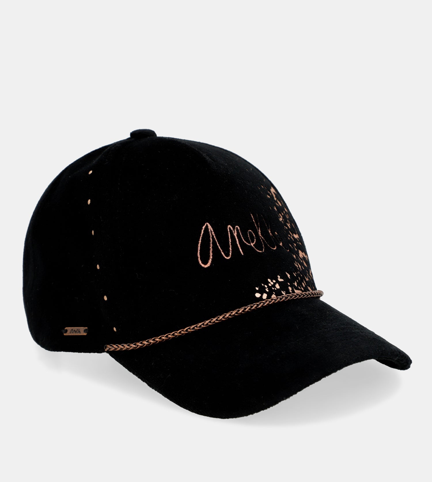 Gorra terciopelo negra Shodō