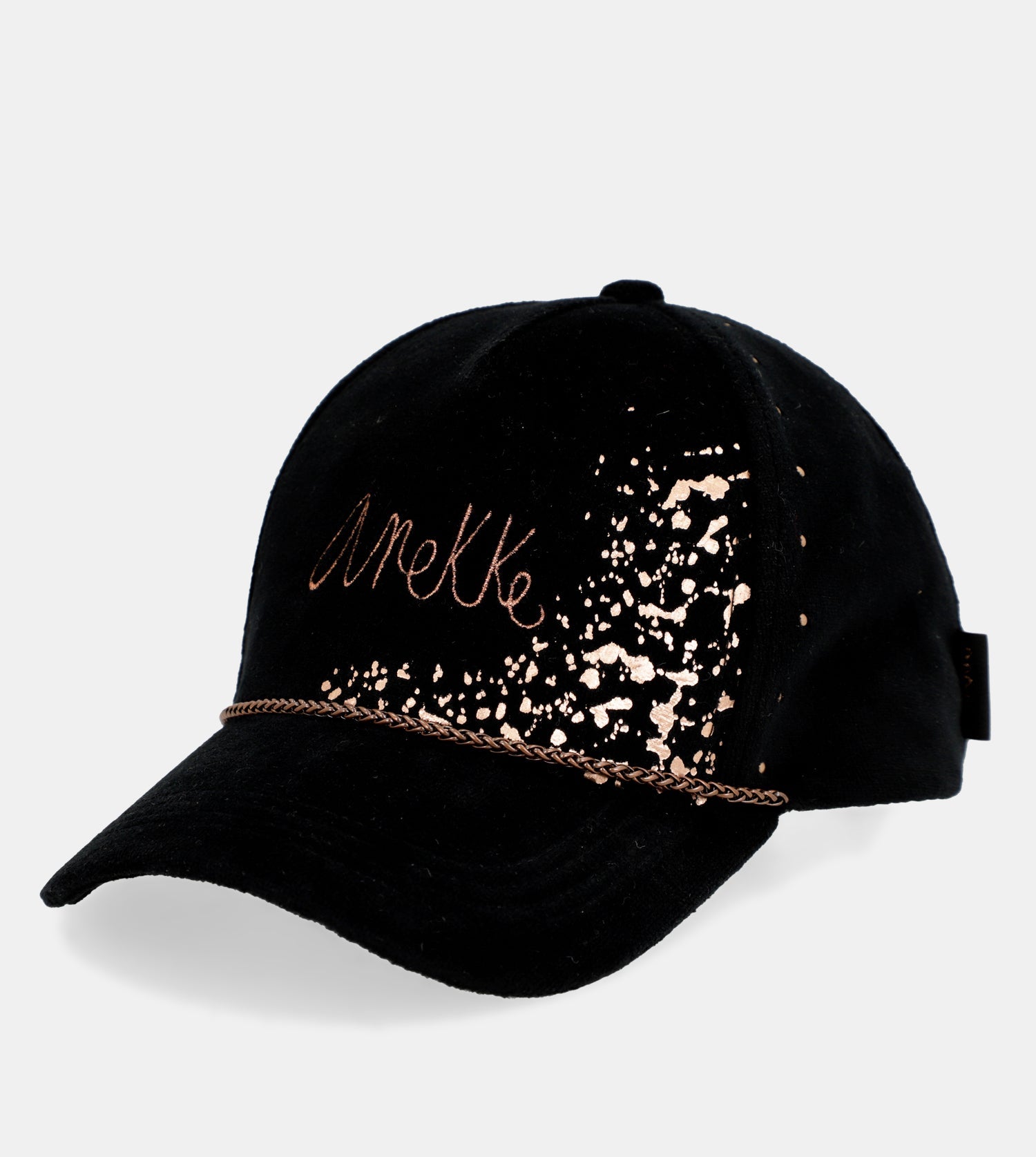 Gorra terciopelo negra Shodō
