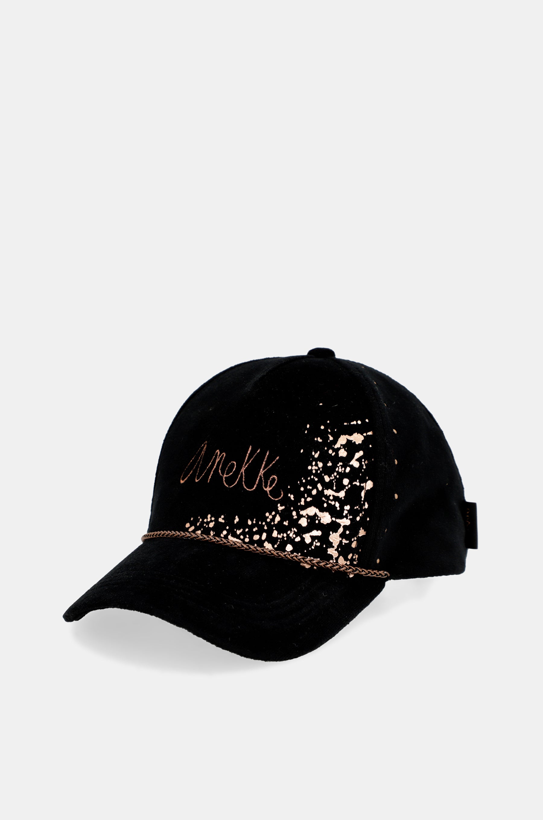 Gorra terciopelo negra Shodō