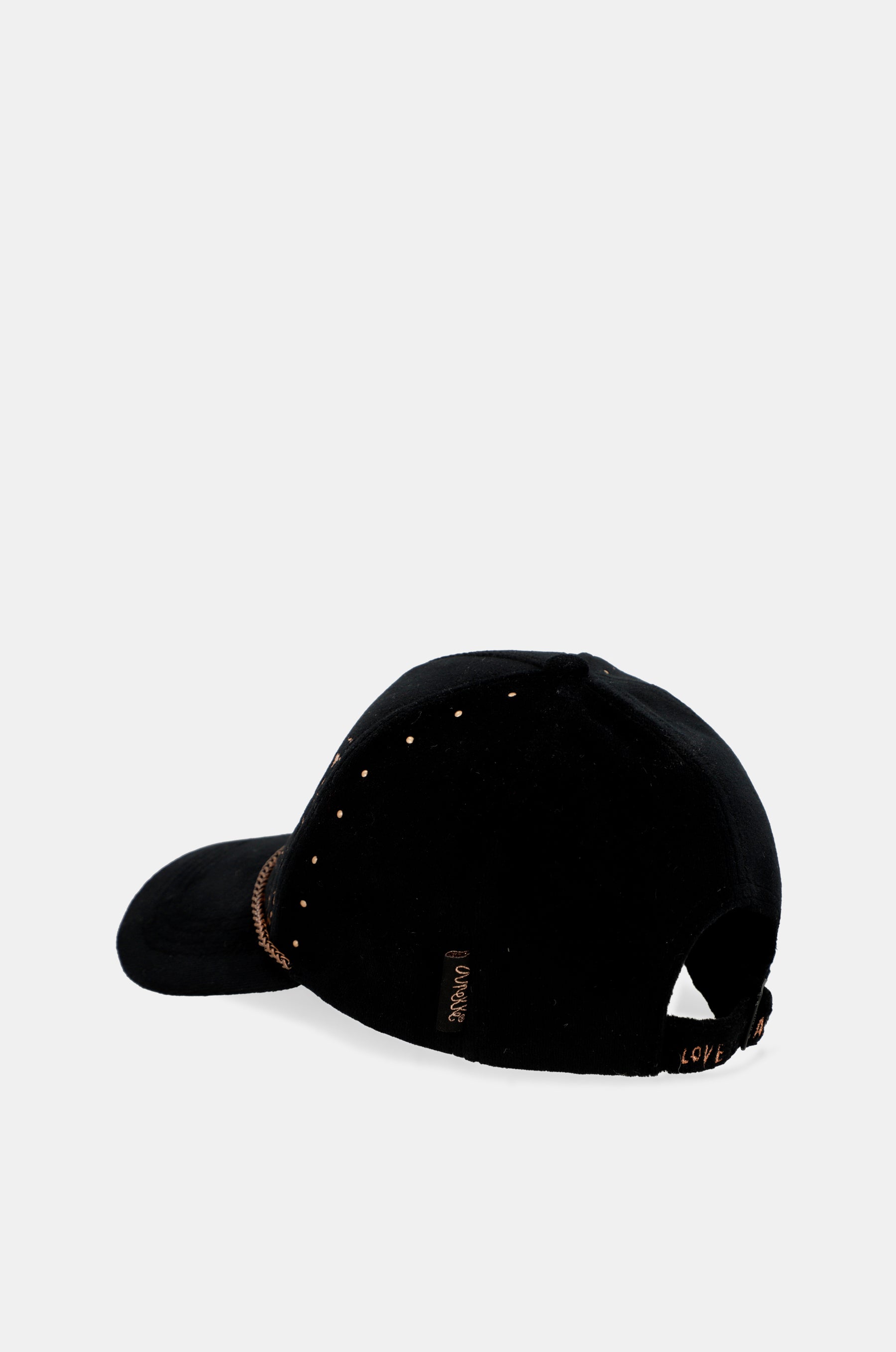 Gorra terciopelo negra Shodō