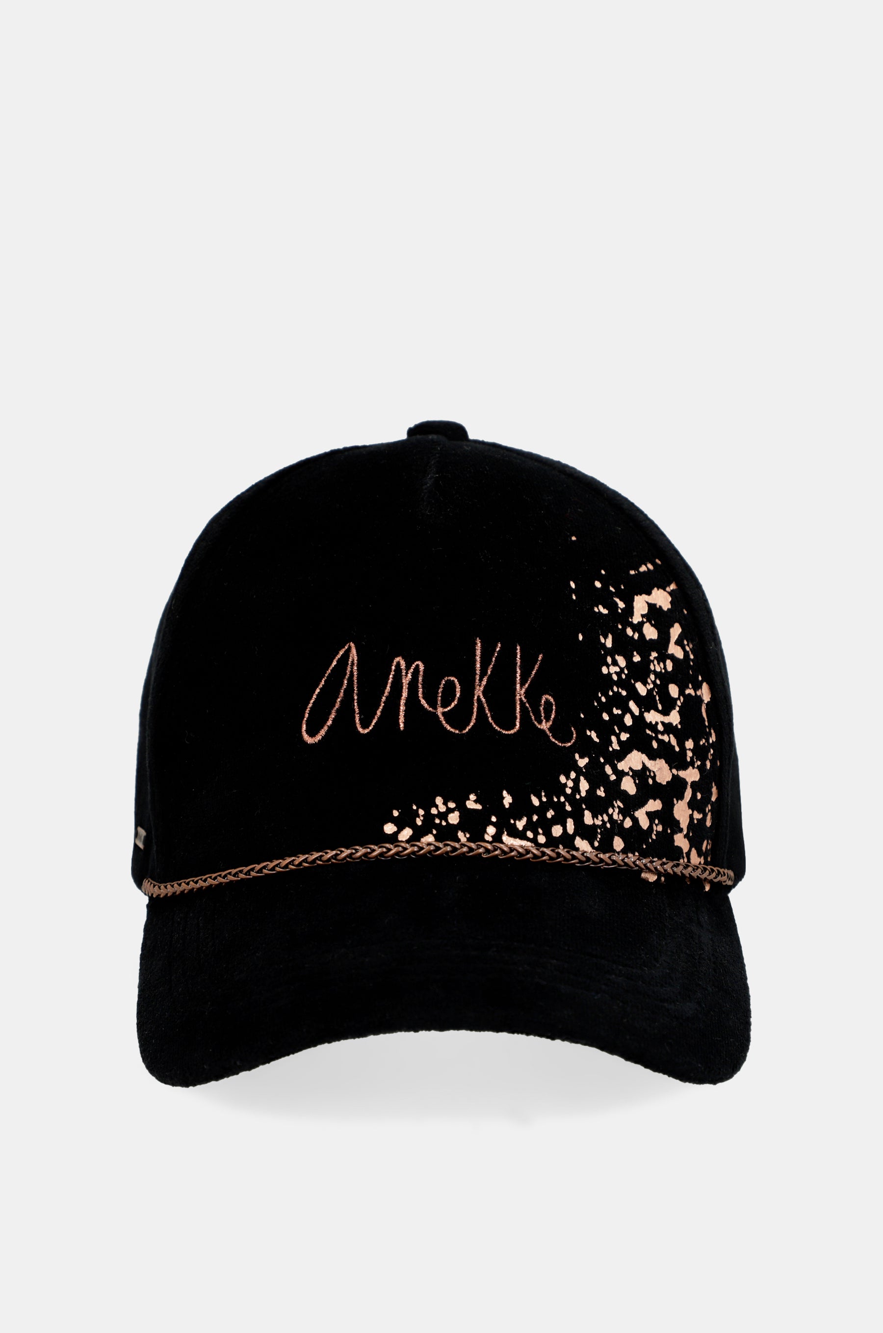 Gorra terciopelo negra Shodō