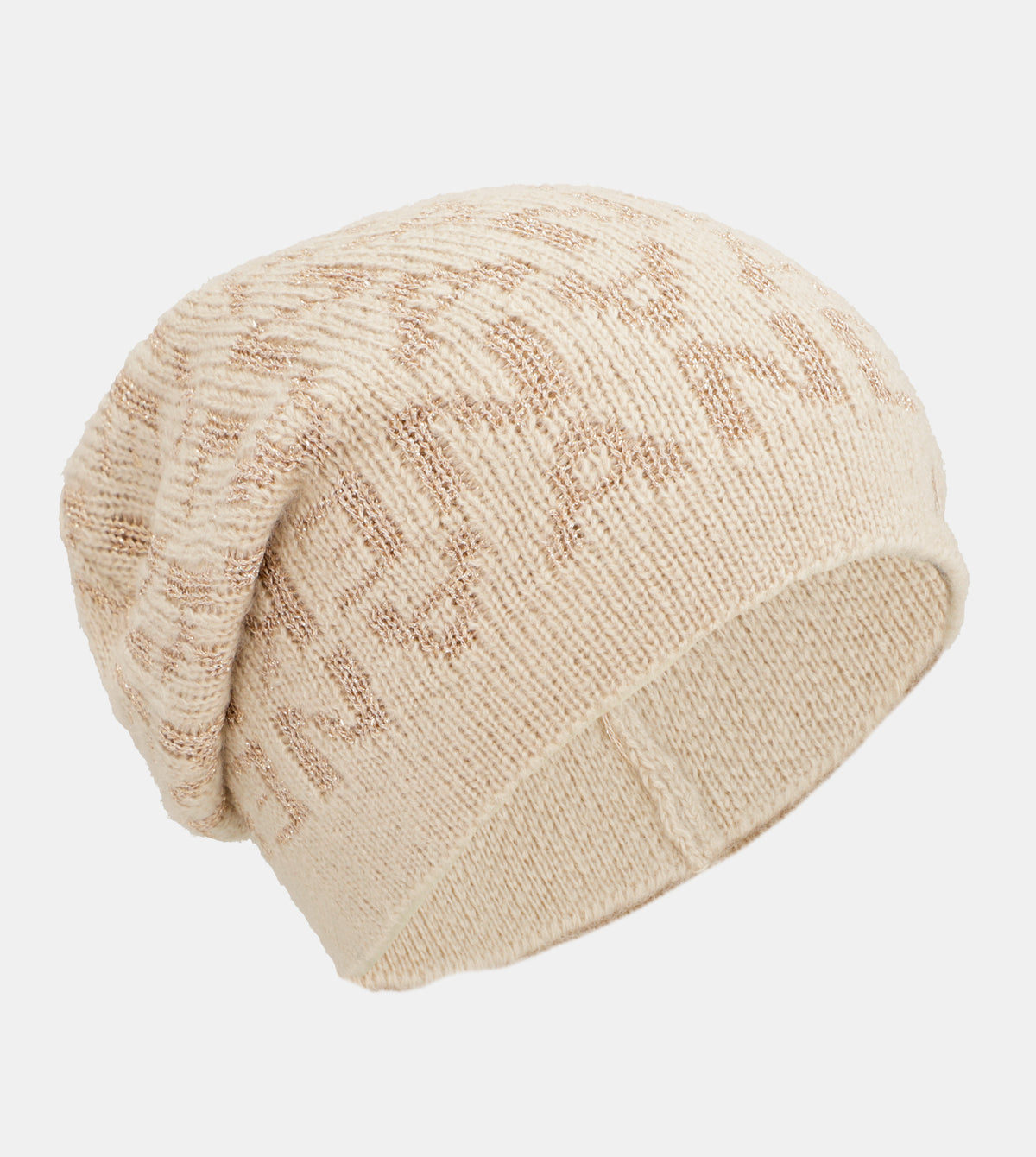Gorro punto beige Contemporary