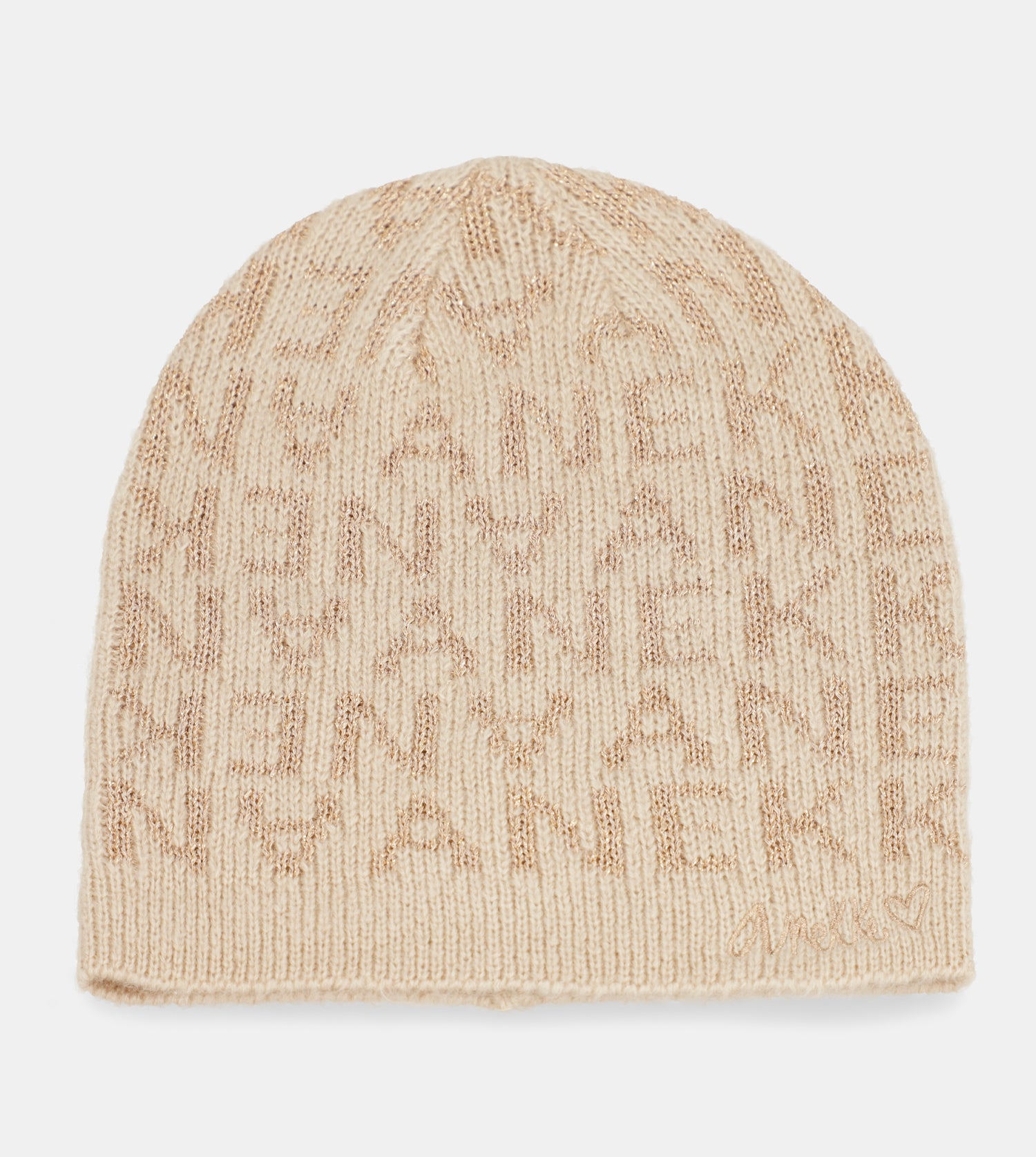 Gorro punto beige Contemporary