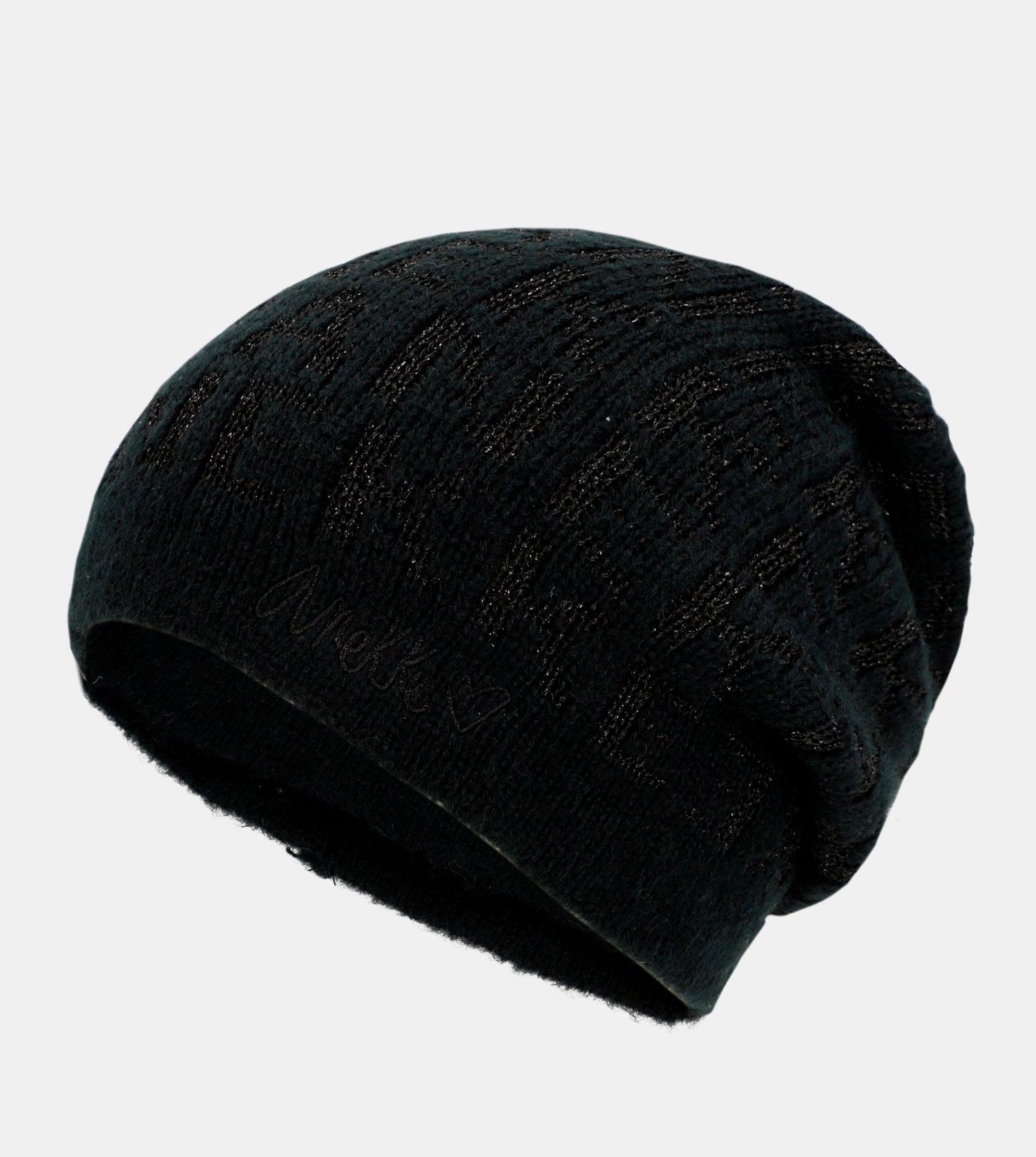 Gorro punto negro Contemporary
