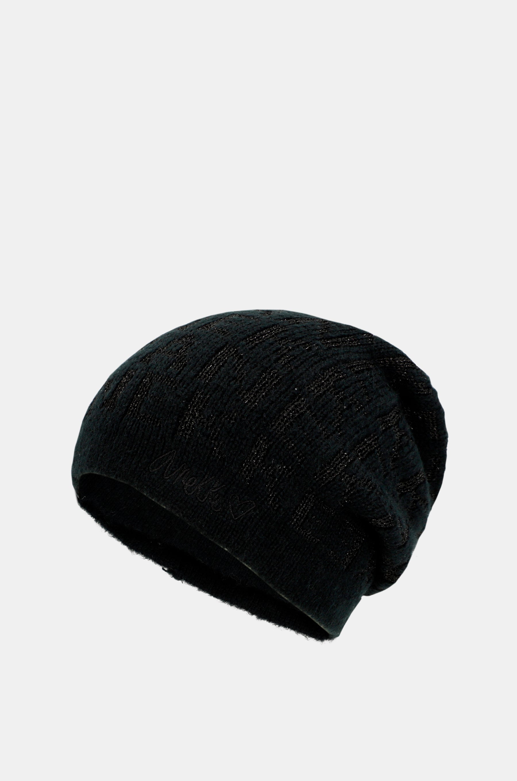 Gorro punto negro Contemporary