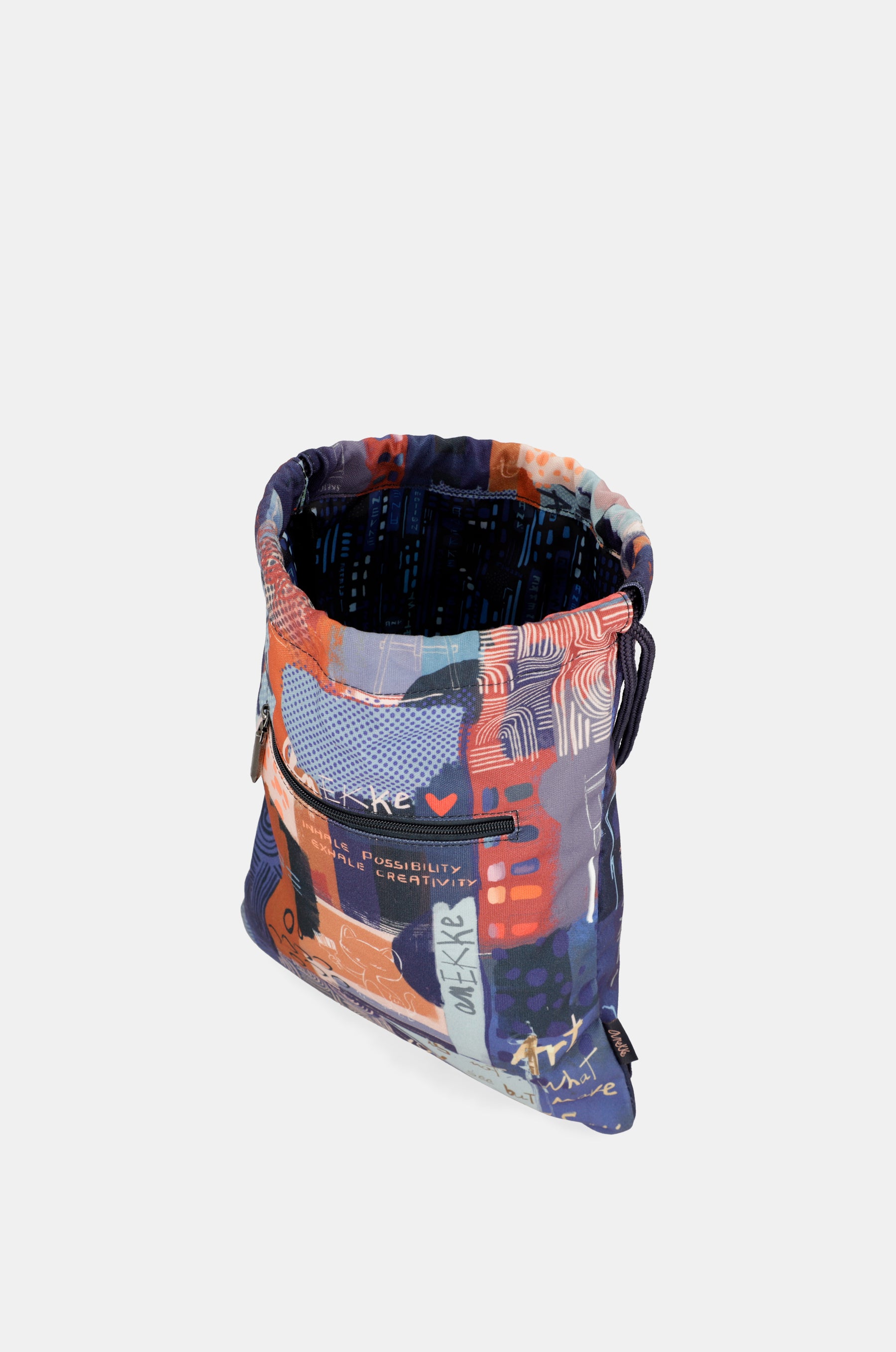 Mochila saco de tela Kyomu