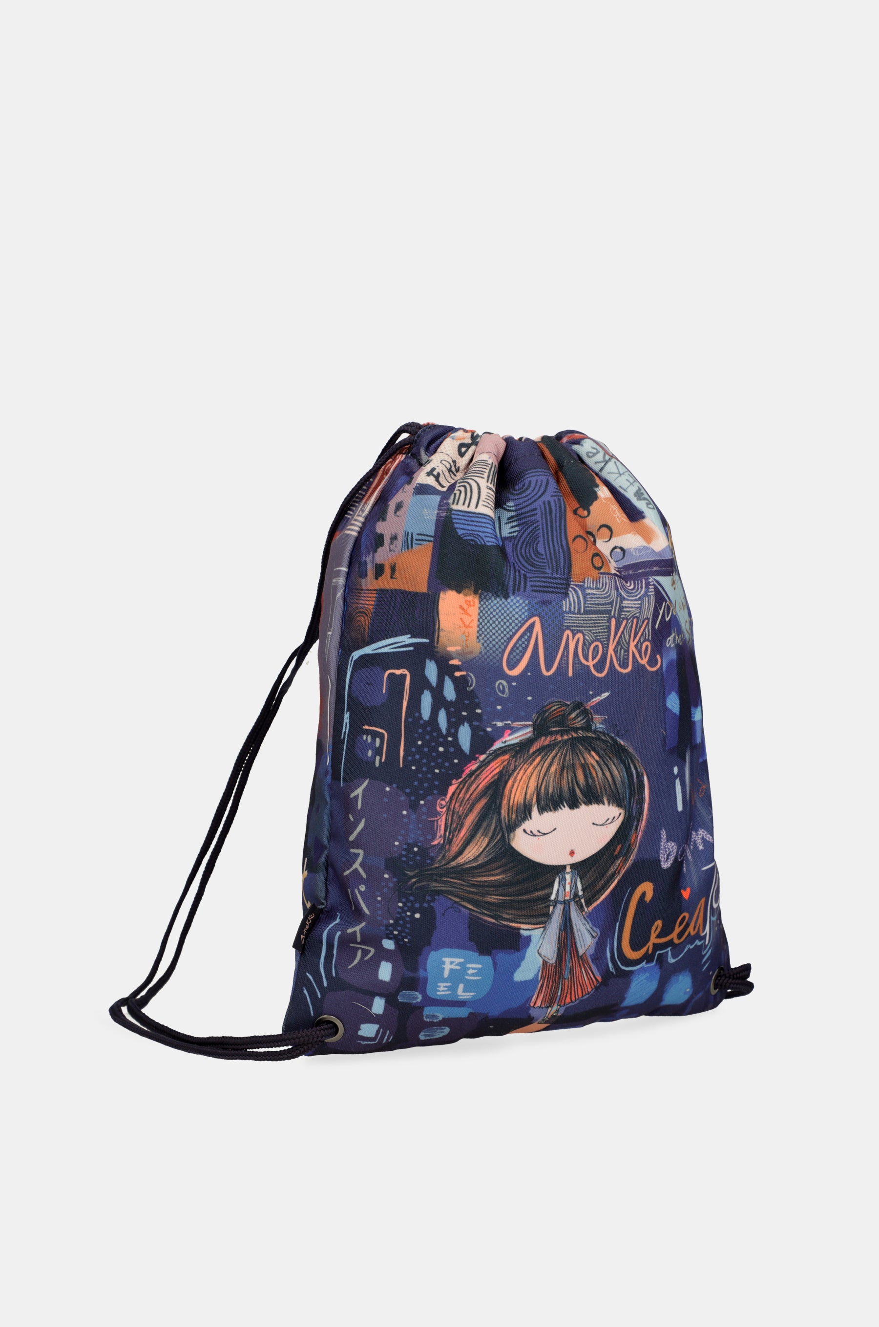 Mochila saco de tela Kyomu