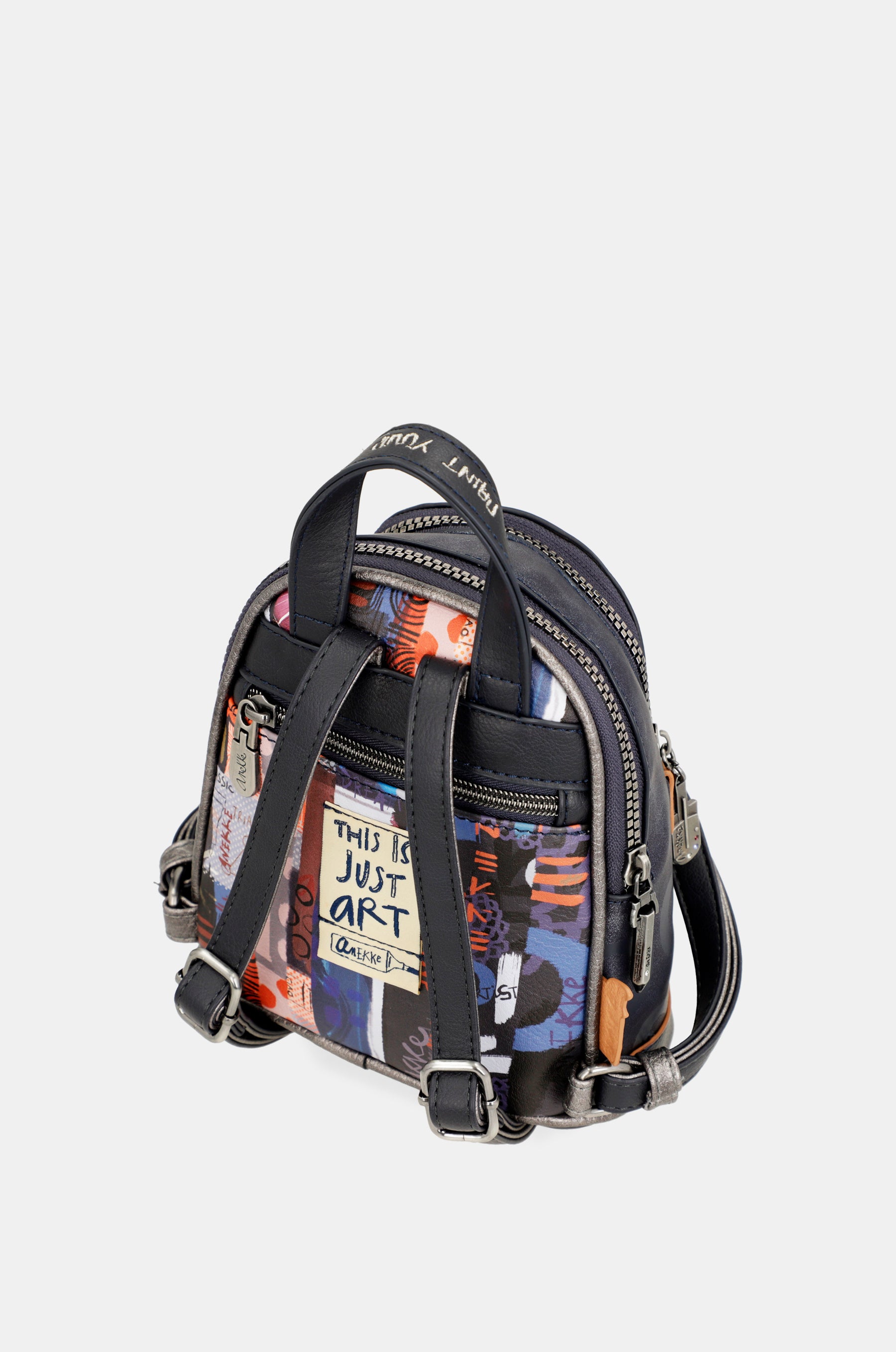 Mini mochila dos compartimentos Contemporary