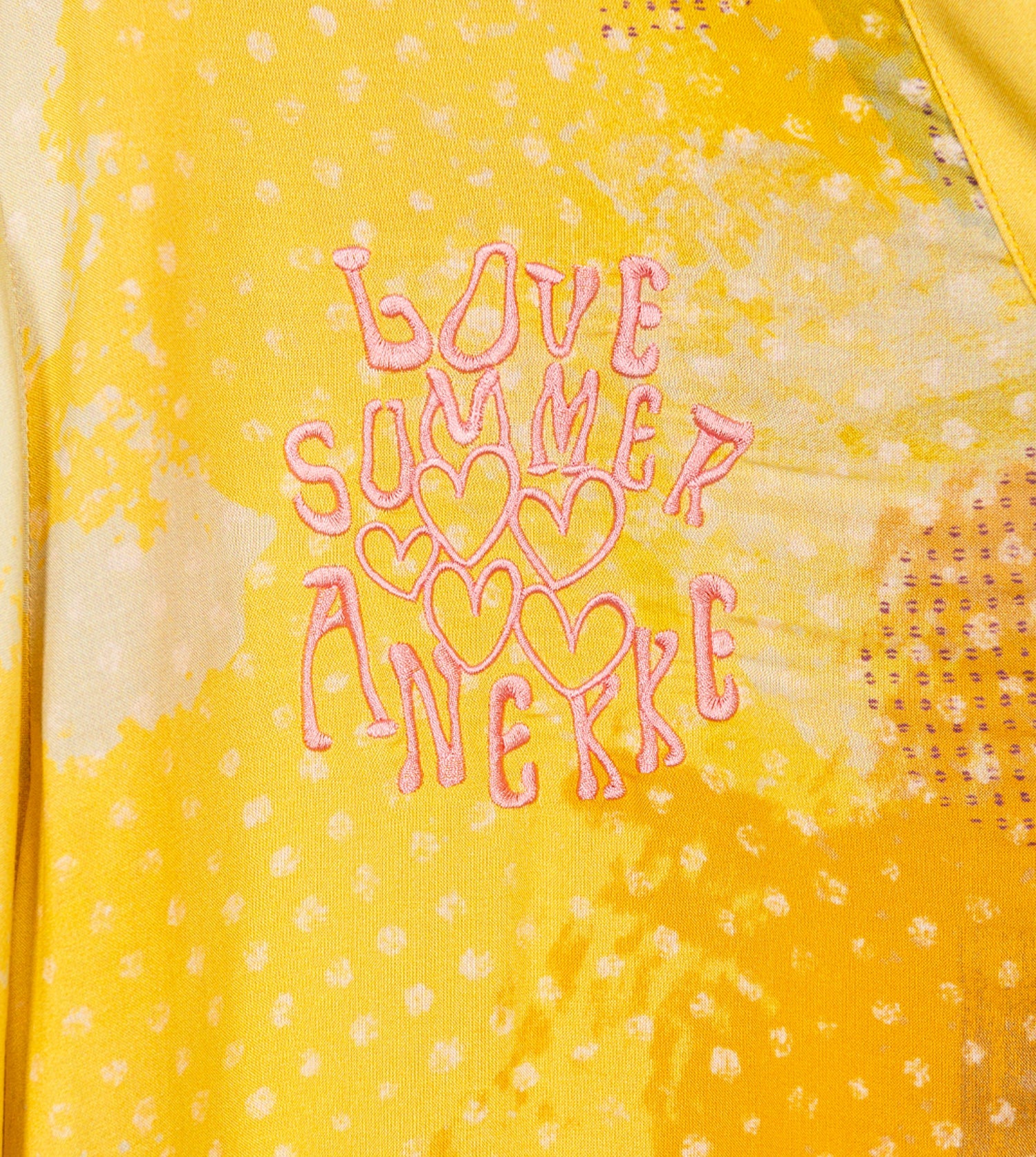 Vestido camisero amarillo