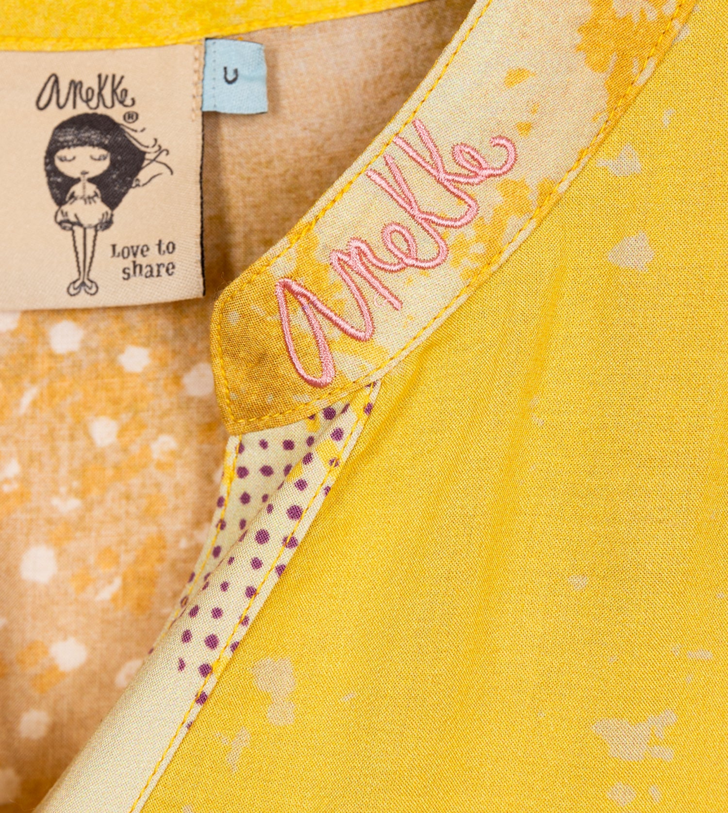 Vestido camisero amarillo