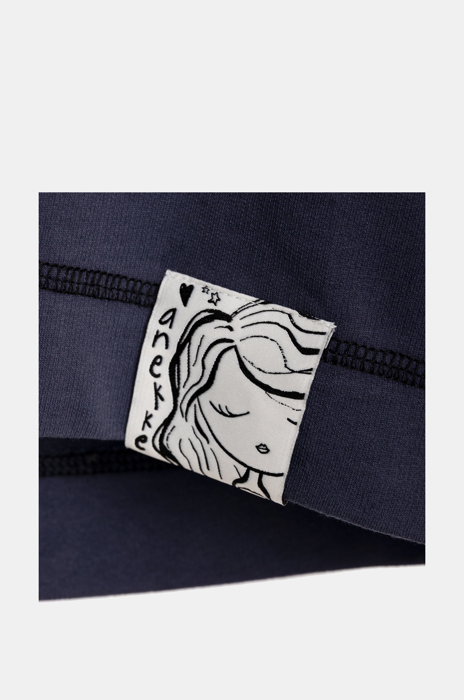 Sudadera azul marino sin mangas Studio