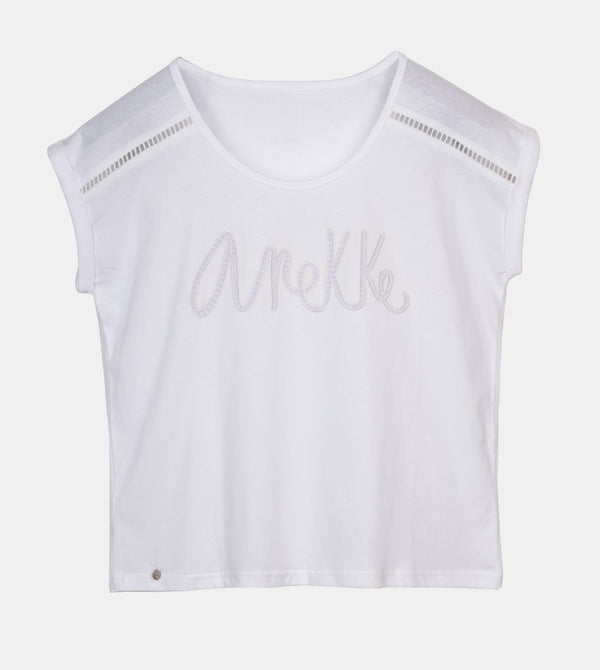 Camiseta blanca Anekke