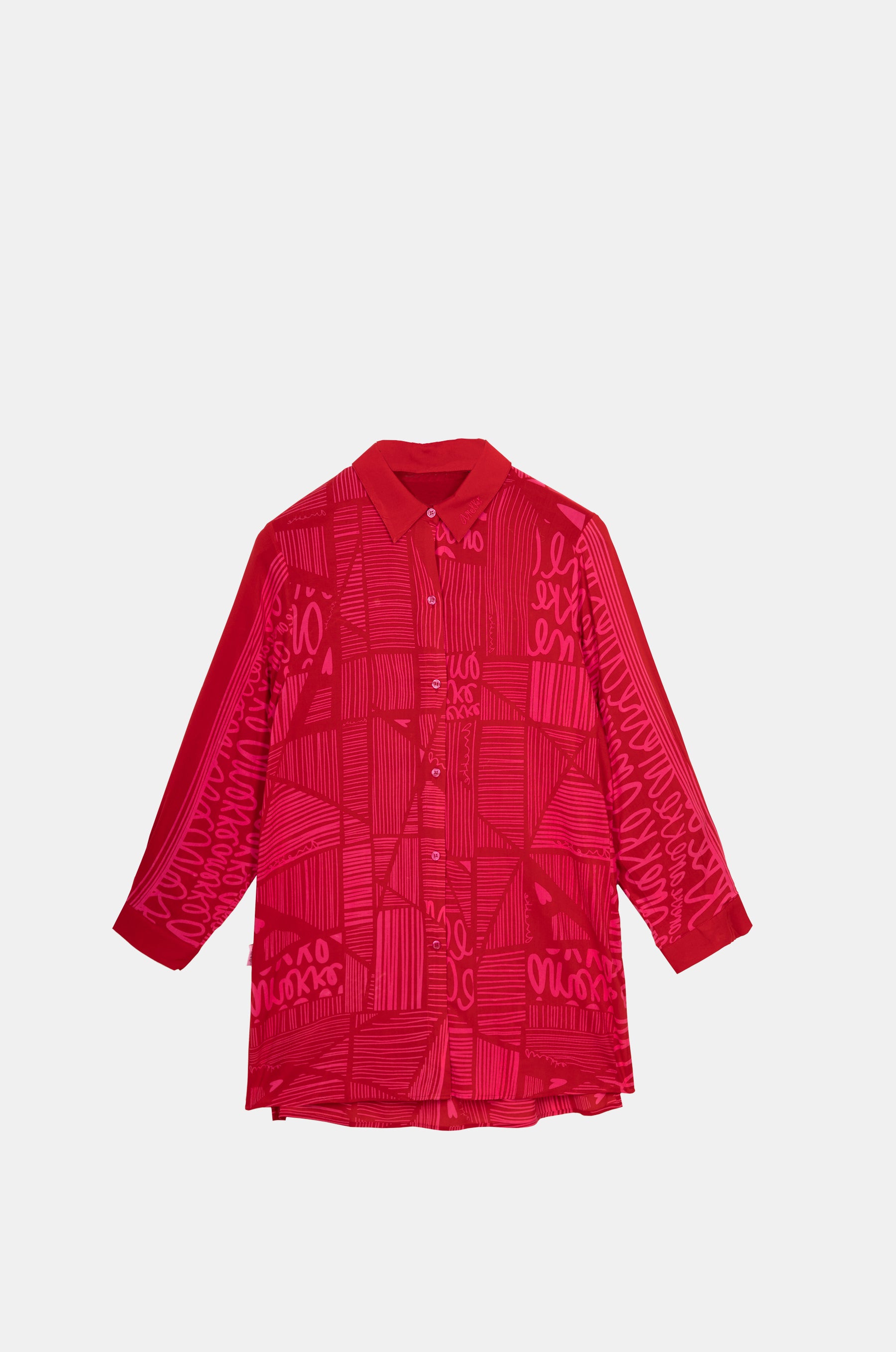 Camisa roja Fashion