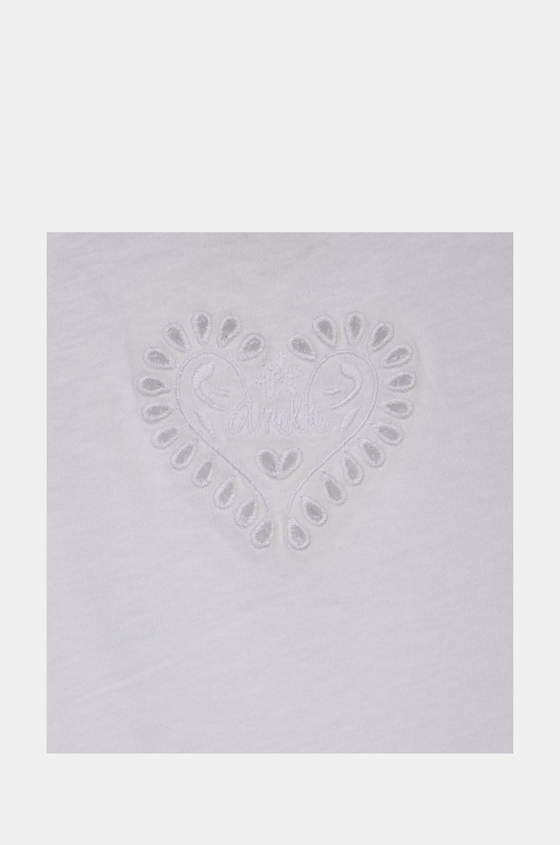 Camiseta sin mangas blanca Anekke